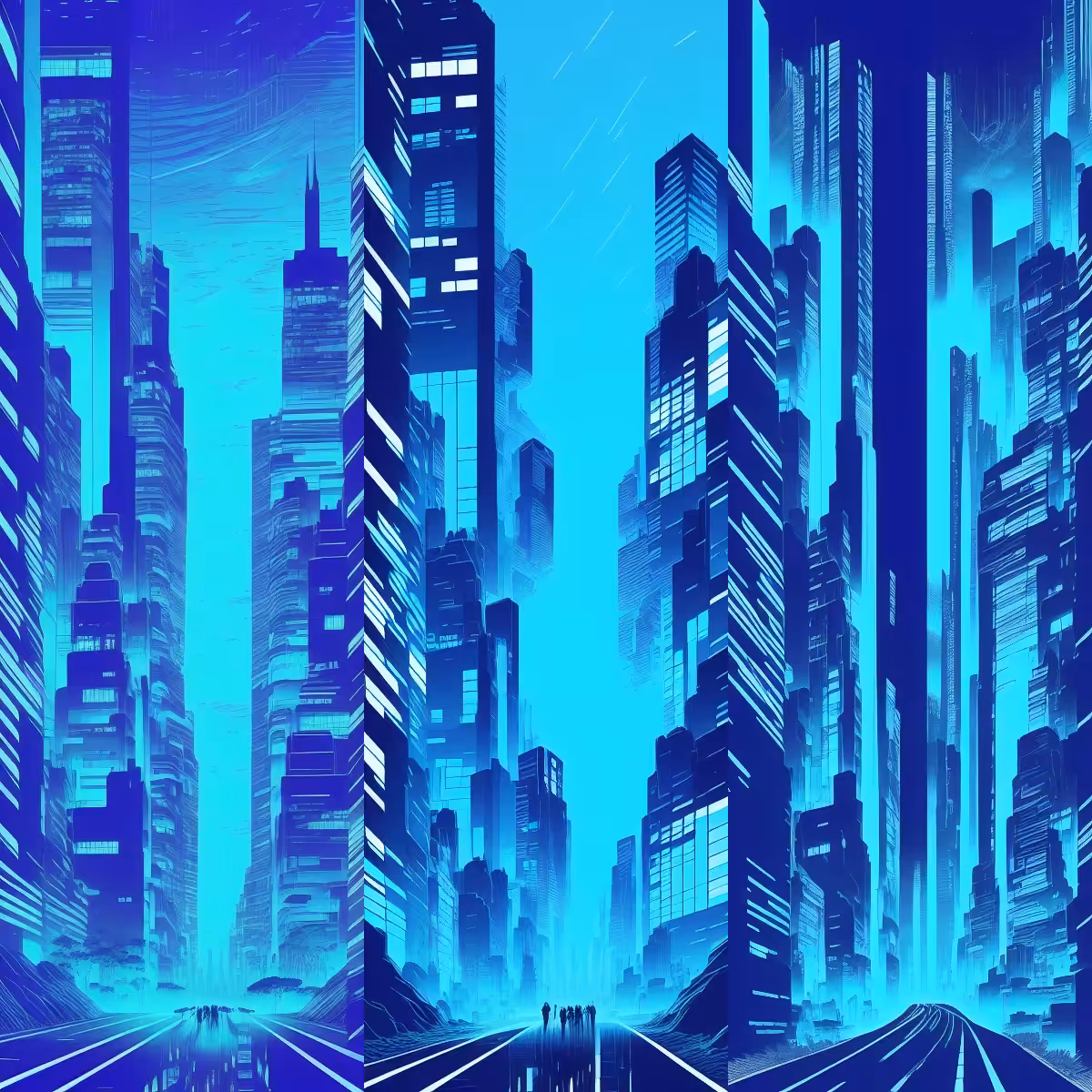 Blue City #7