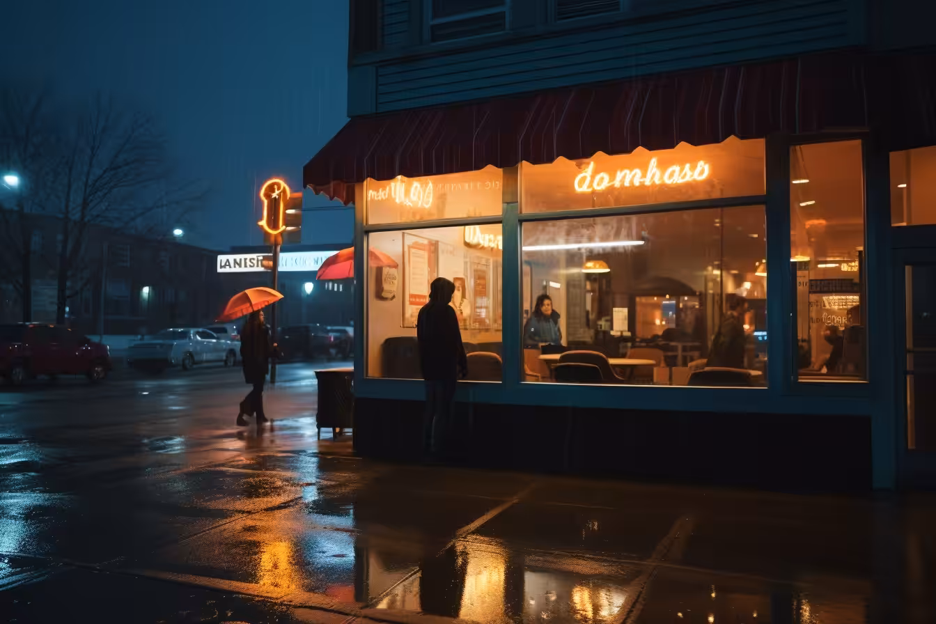 Rainy night
