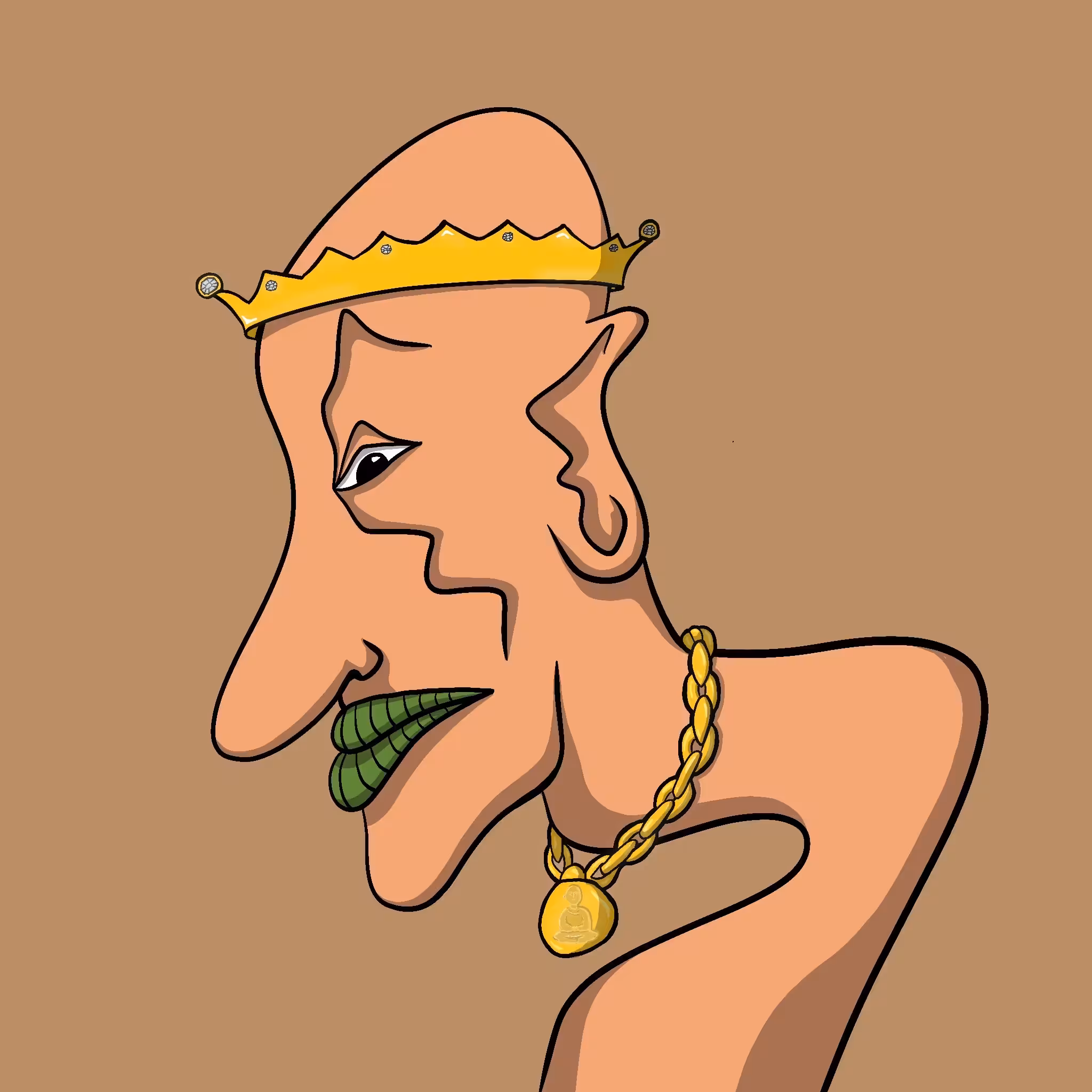 #22 Heavy Crown Face