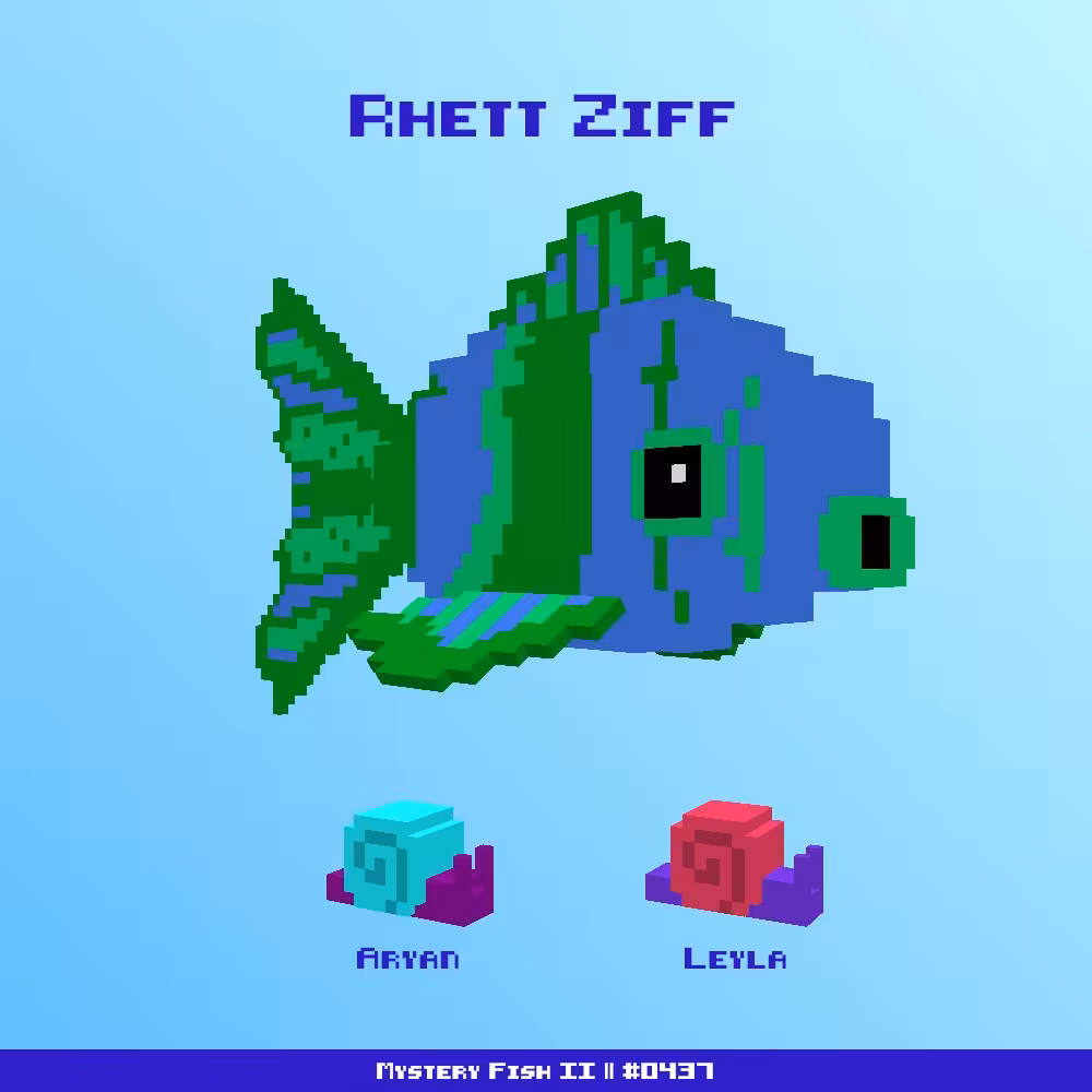 Rhett Ziff :: Mystery Fish 0437/1000