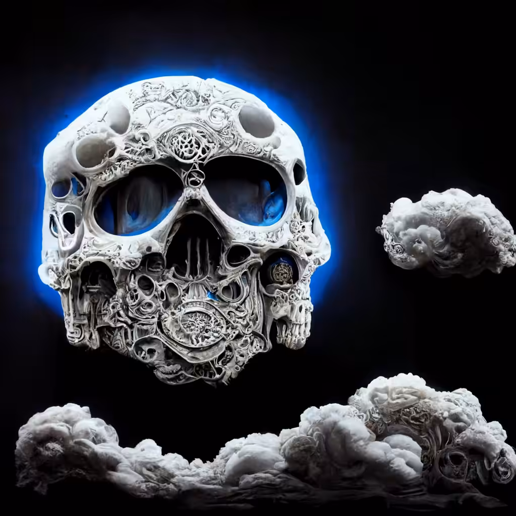 Ancient Skull from the sky. Special Edition Token 2