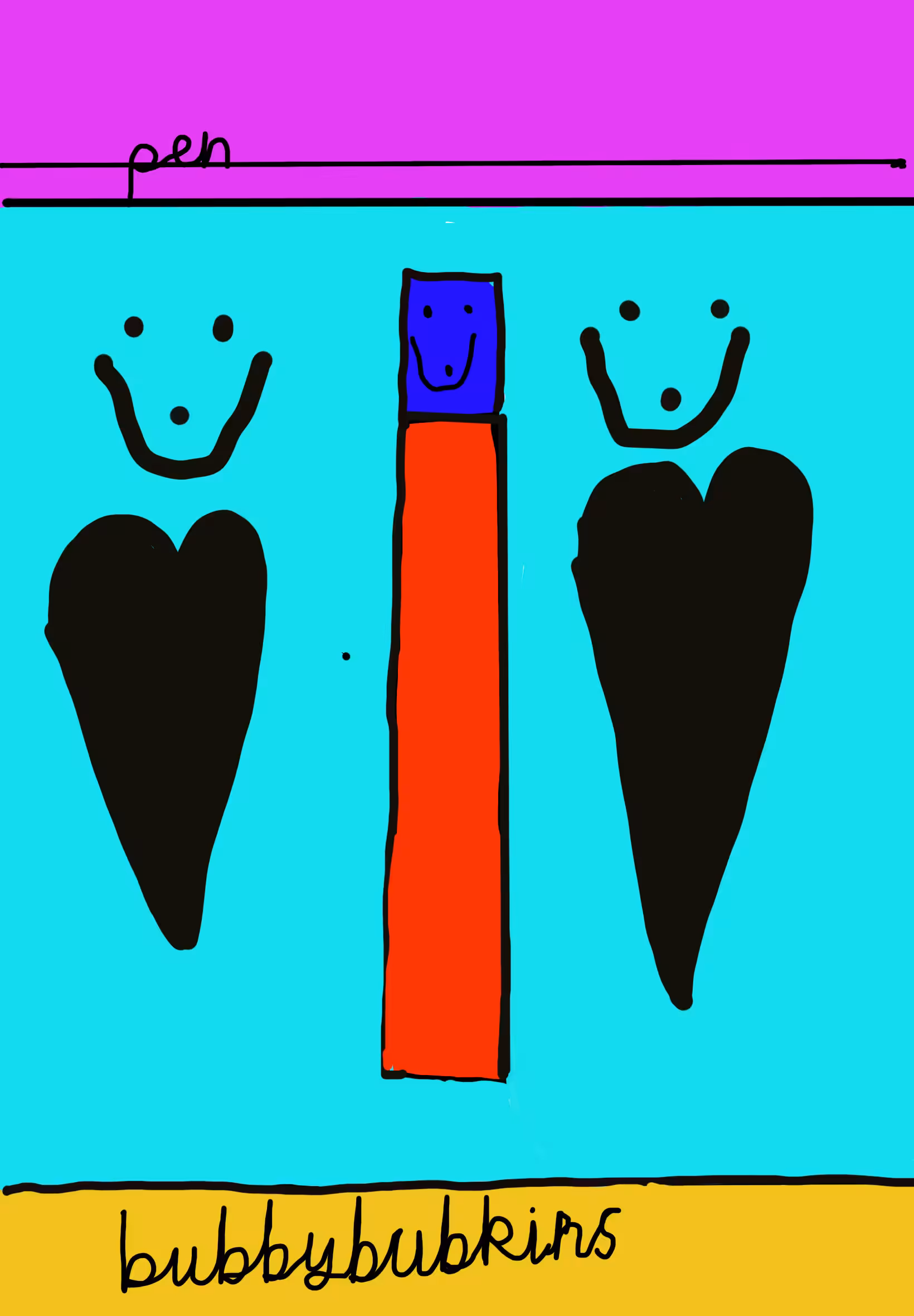 Pen Bubby Card