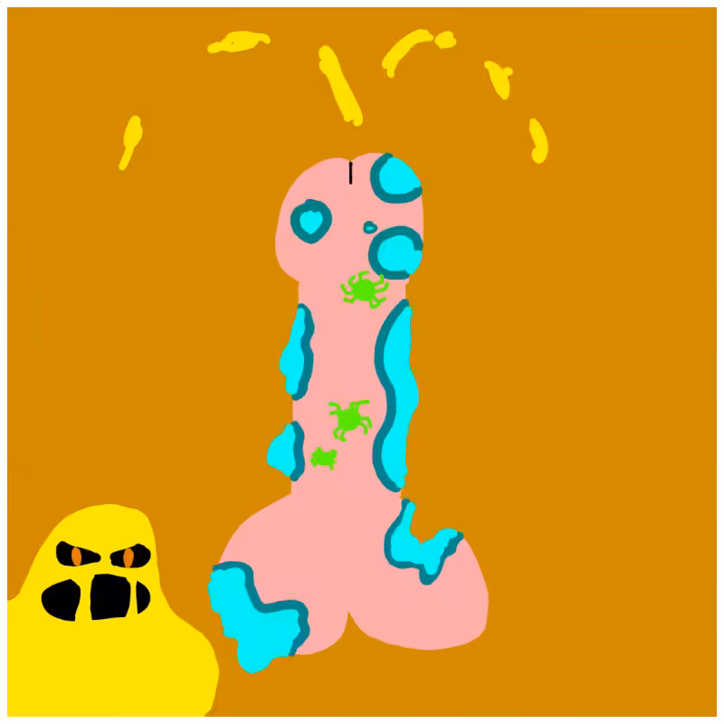 Decayed Dickgenerative Art #51