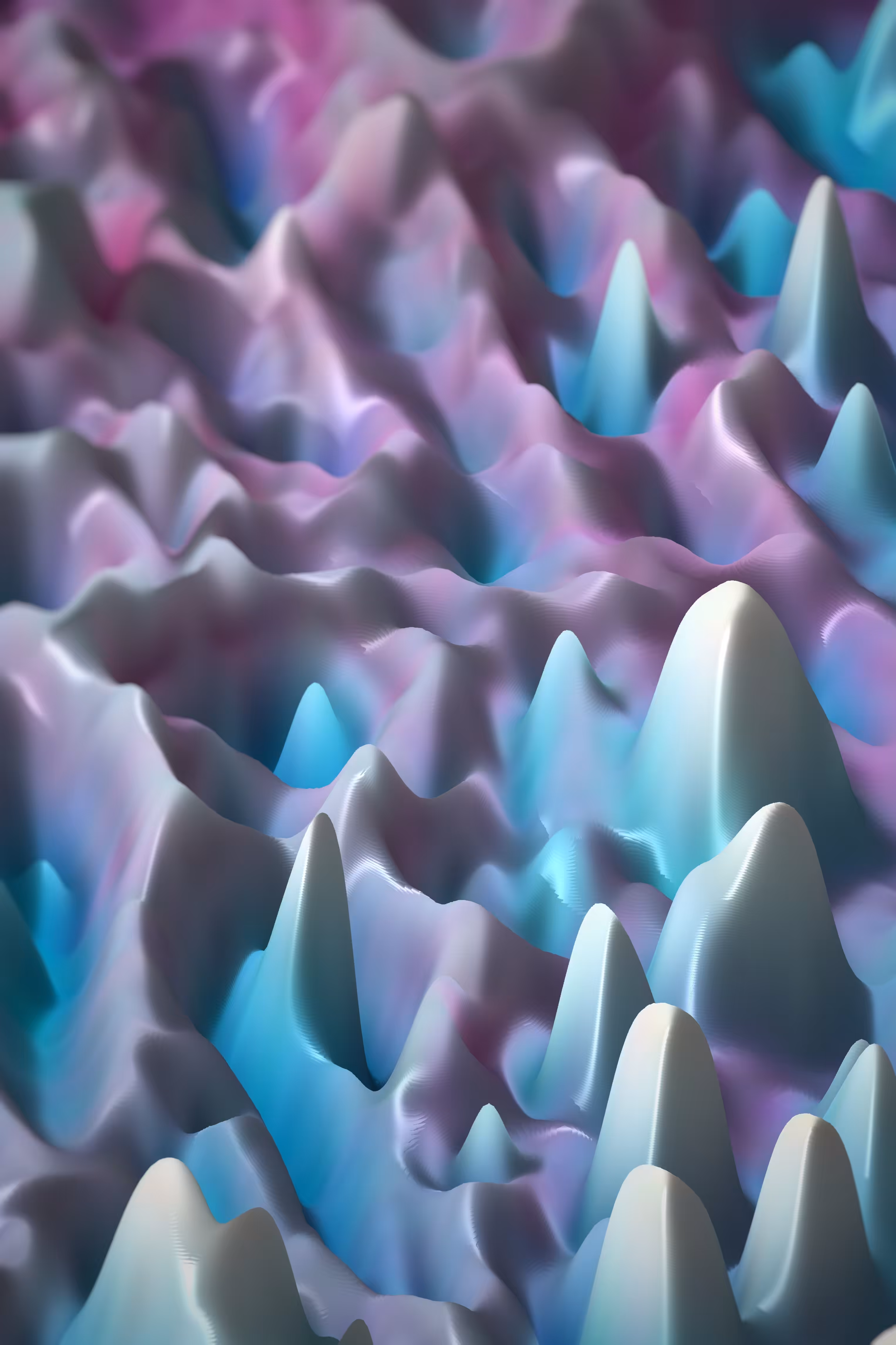 stalagmites