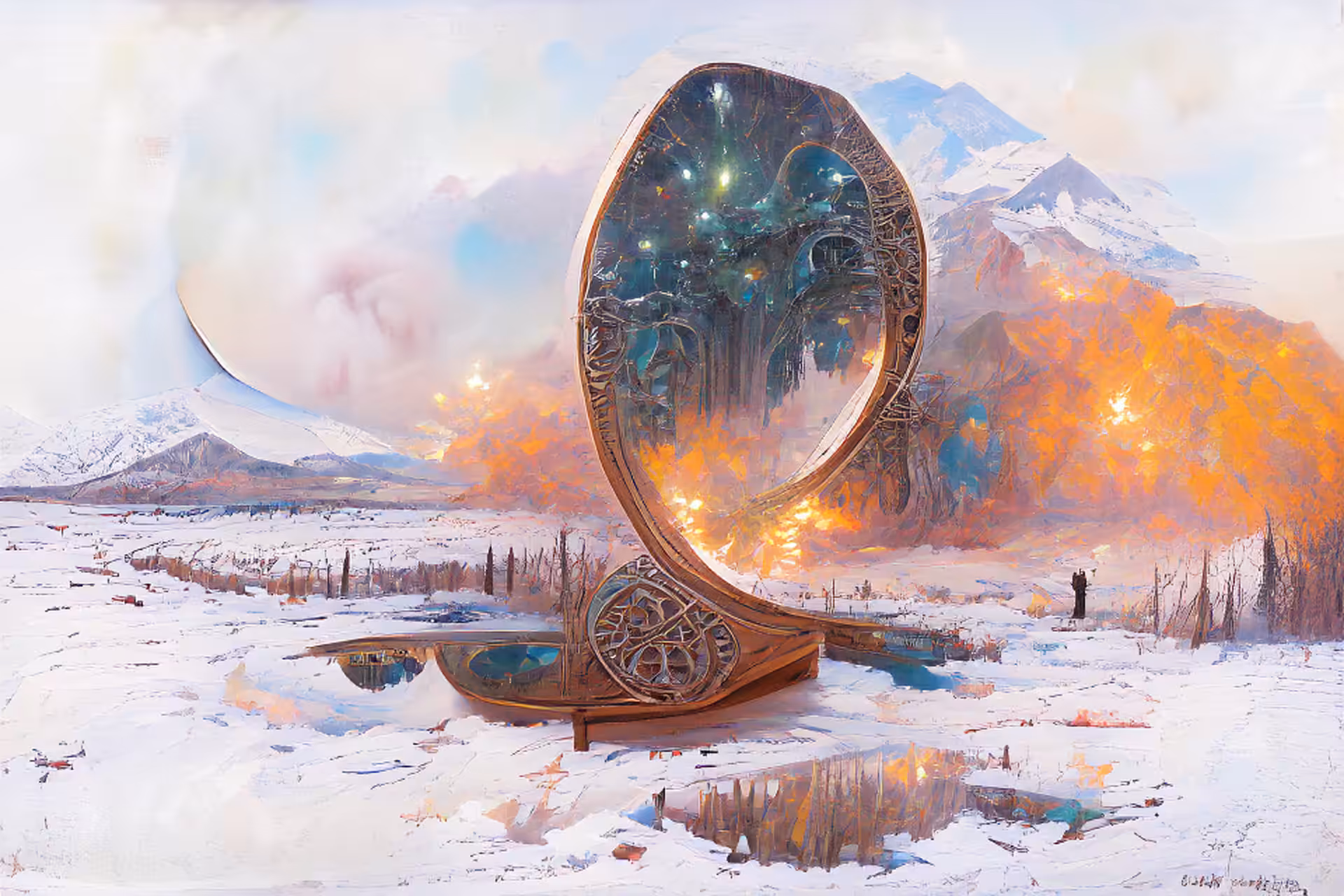 The eternity mirror