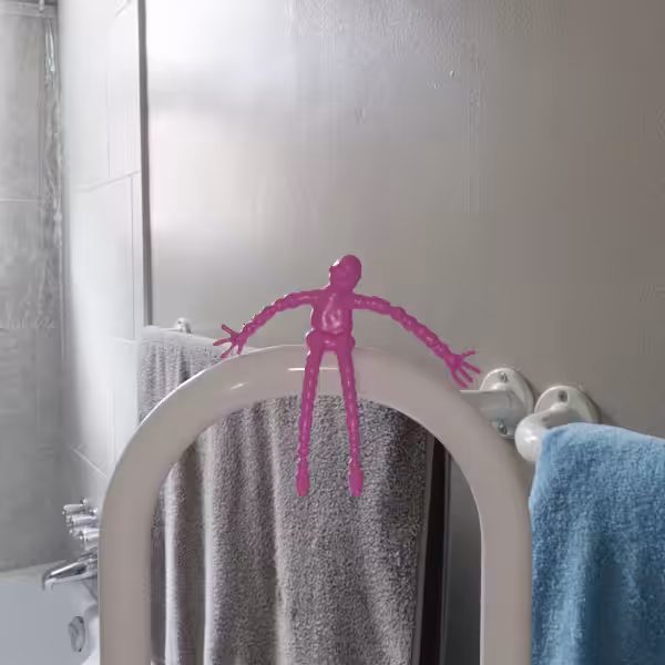 waxy gary (on the heated towel rail)