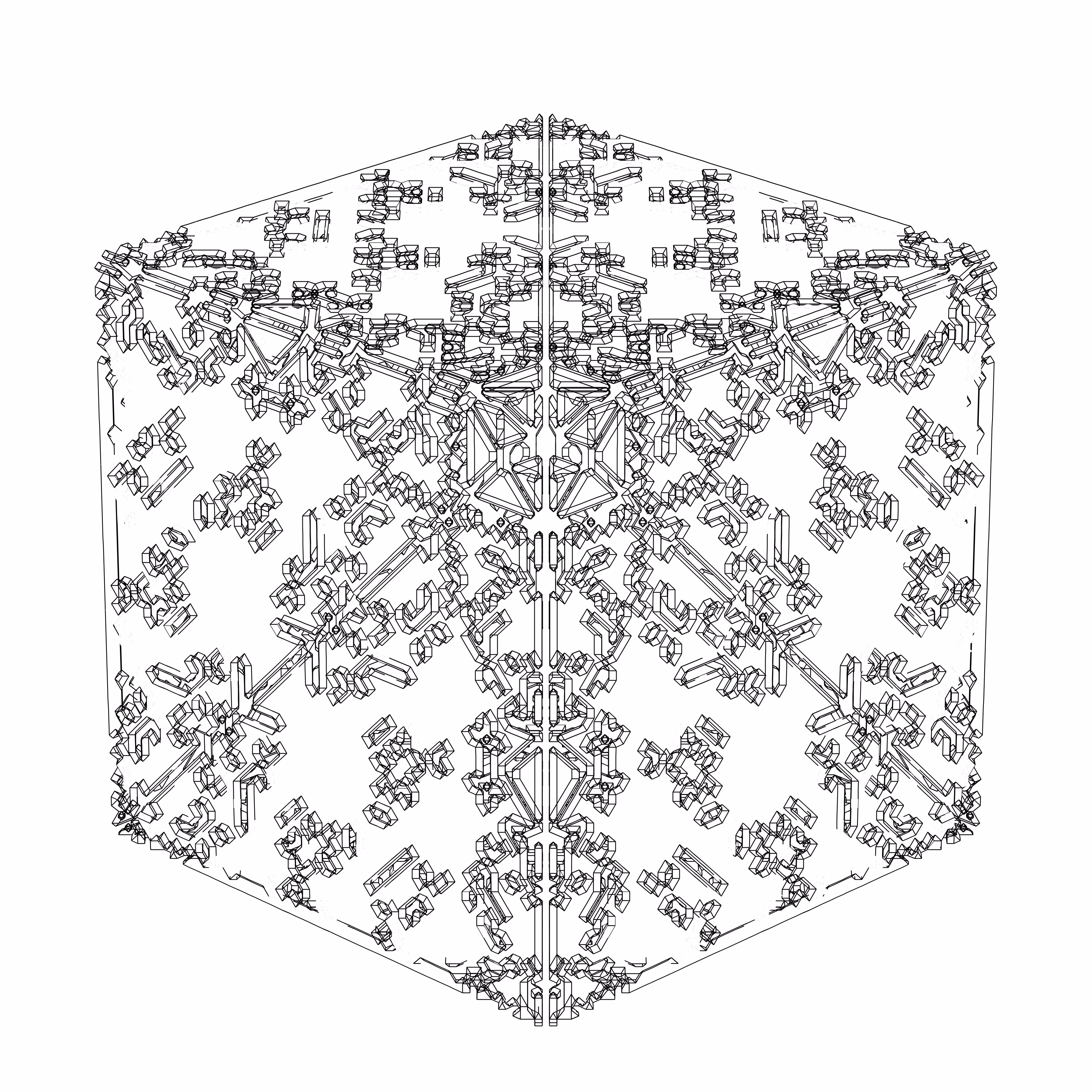 LL21 Alien Art Cube #837
