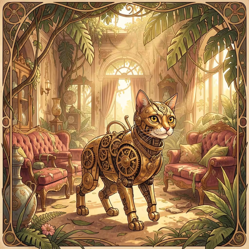 NightCafe Creations: Catomaton 7