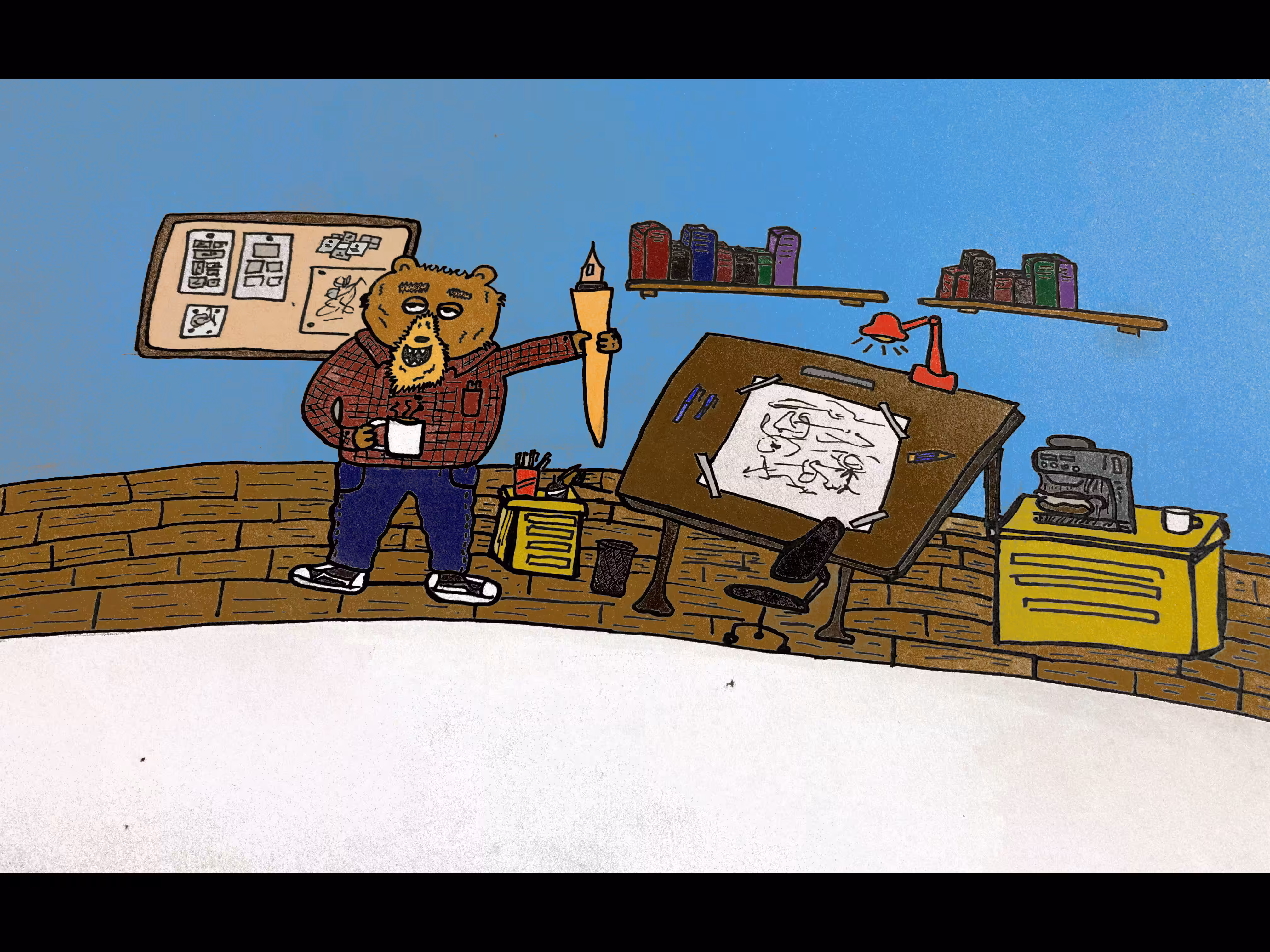 Artist Bear