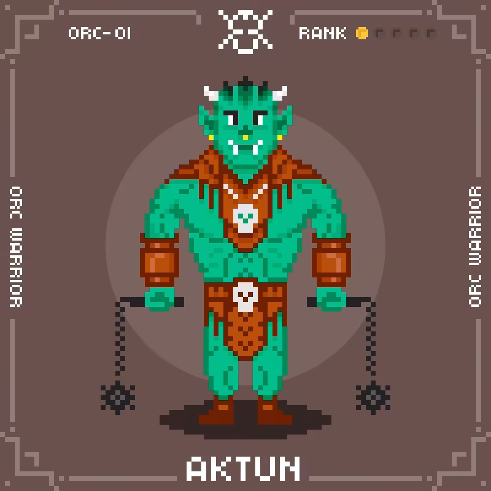 Fantastic War#006 : Orc#01 : Aktun