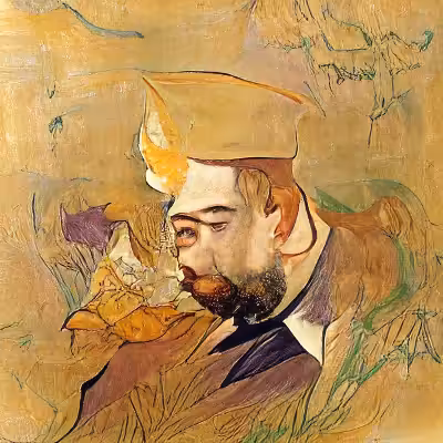 Portrait of Henri de Toulouse-Lautrec