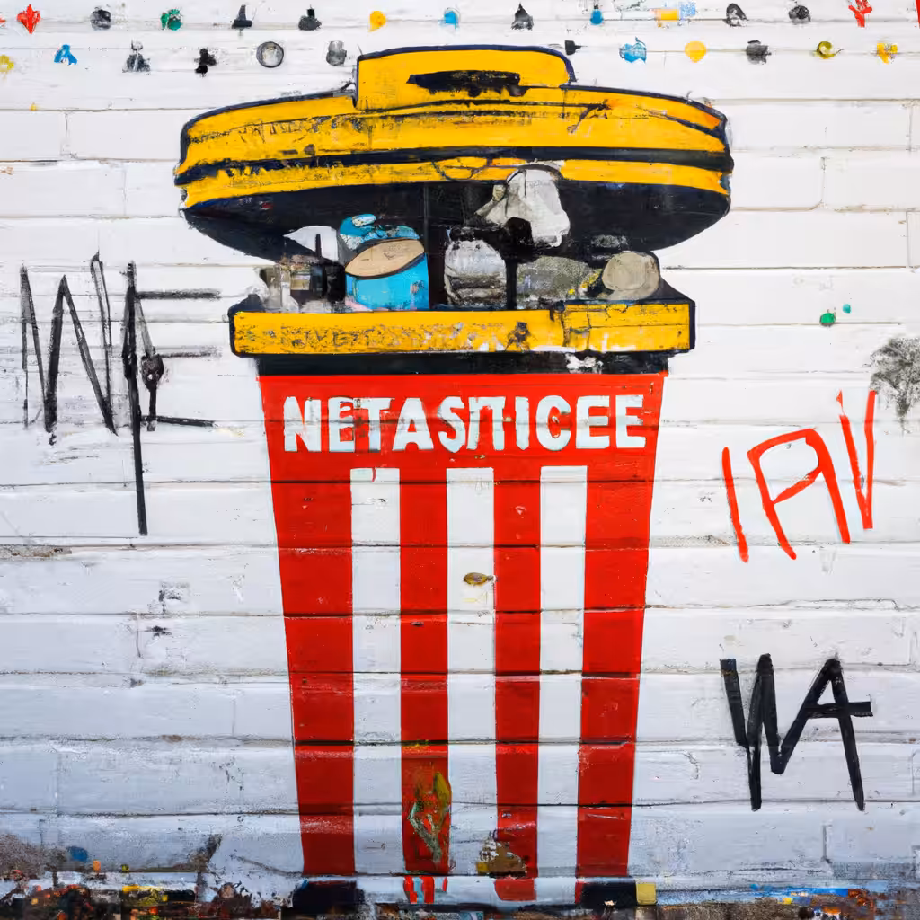 TRASH ART THROUGH THE EYES OF A ROBOT
