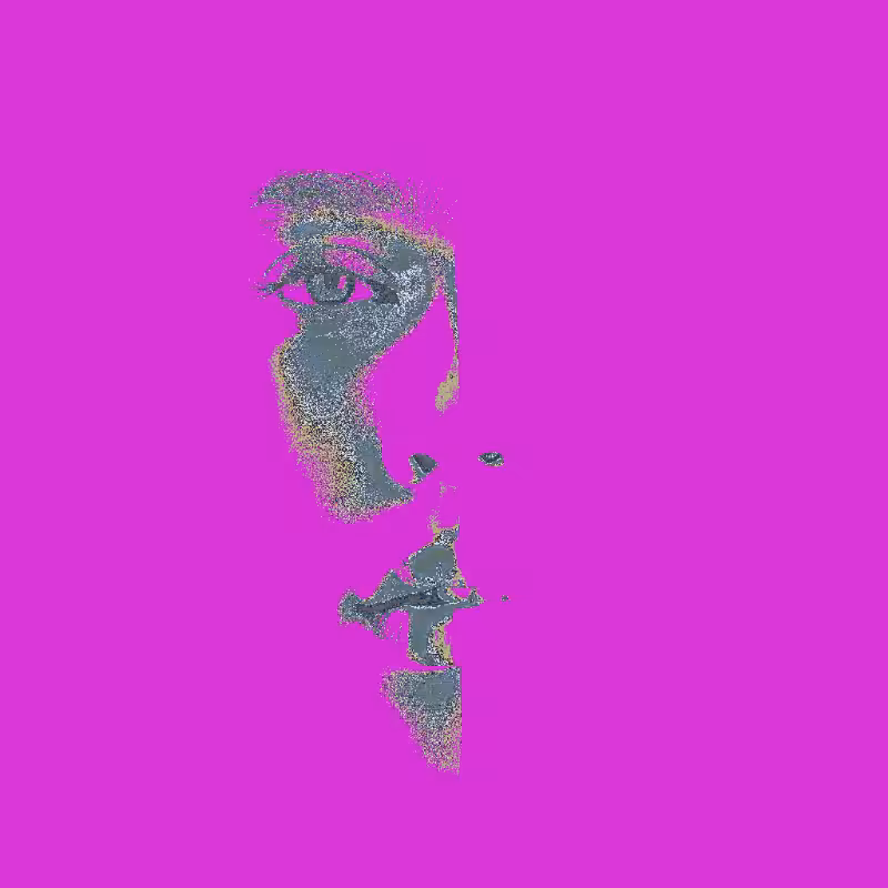 Analog Pixels: Faces #2