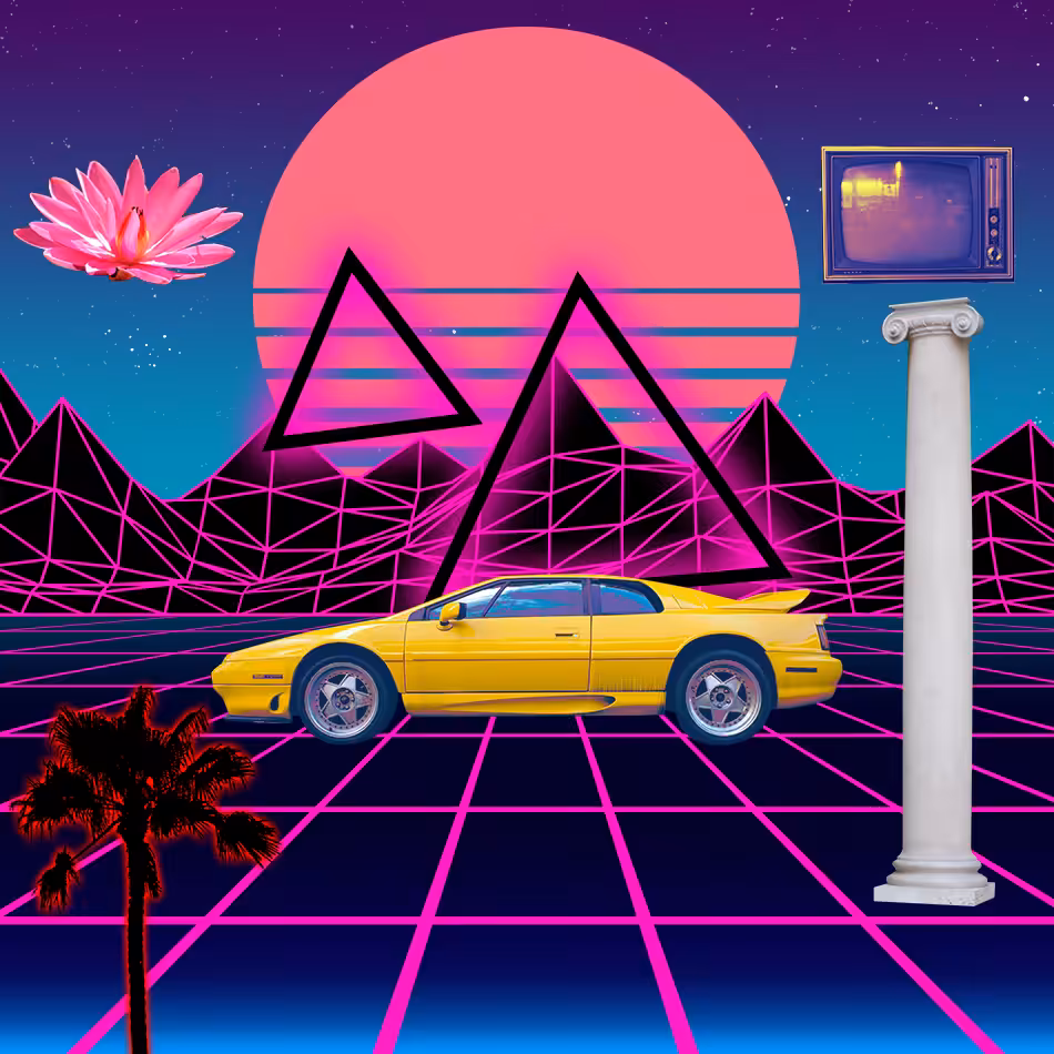 S Y N T H W A V E Nightlife Generator #75