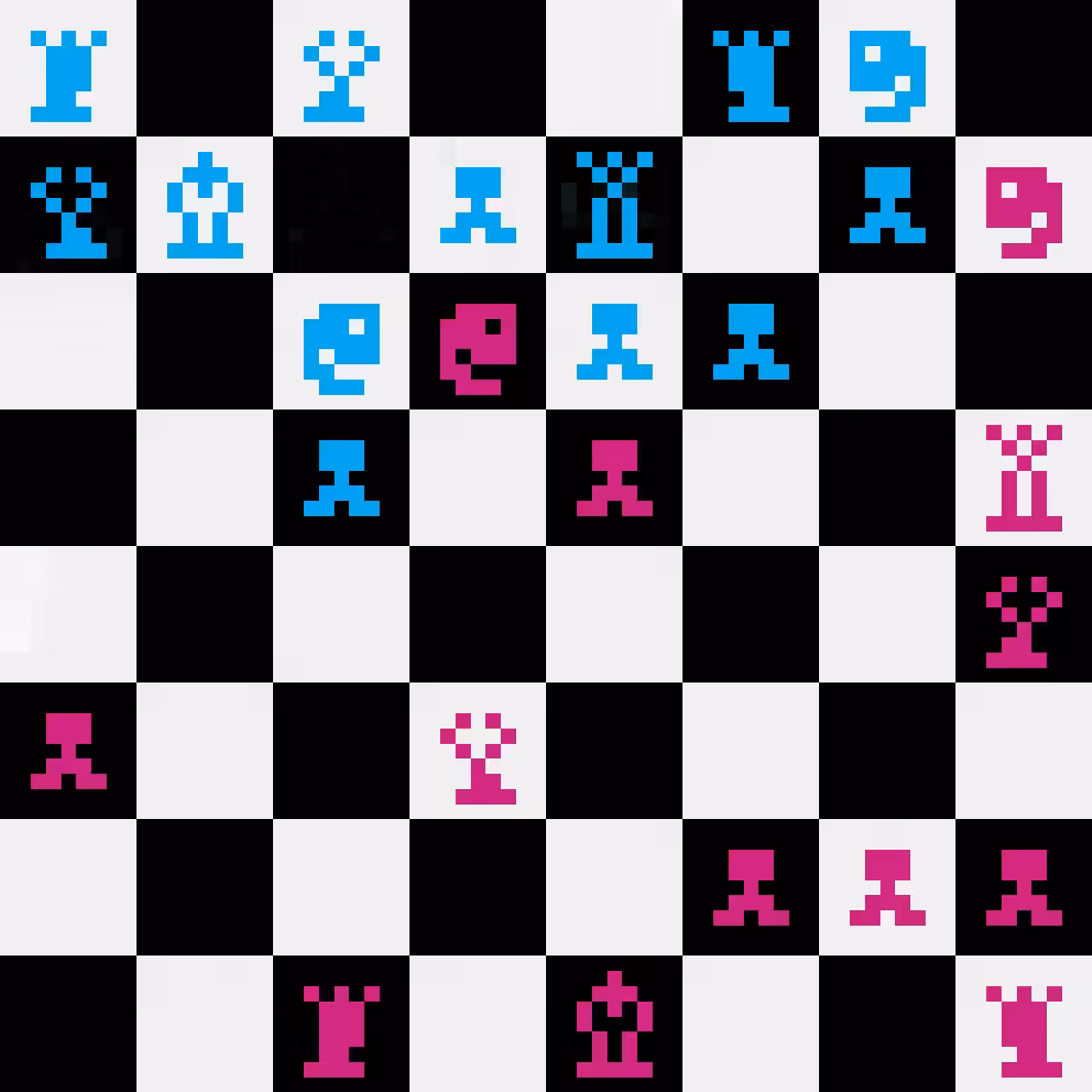 JestemZero vs Pixellare: Game 1.45 - N to D6