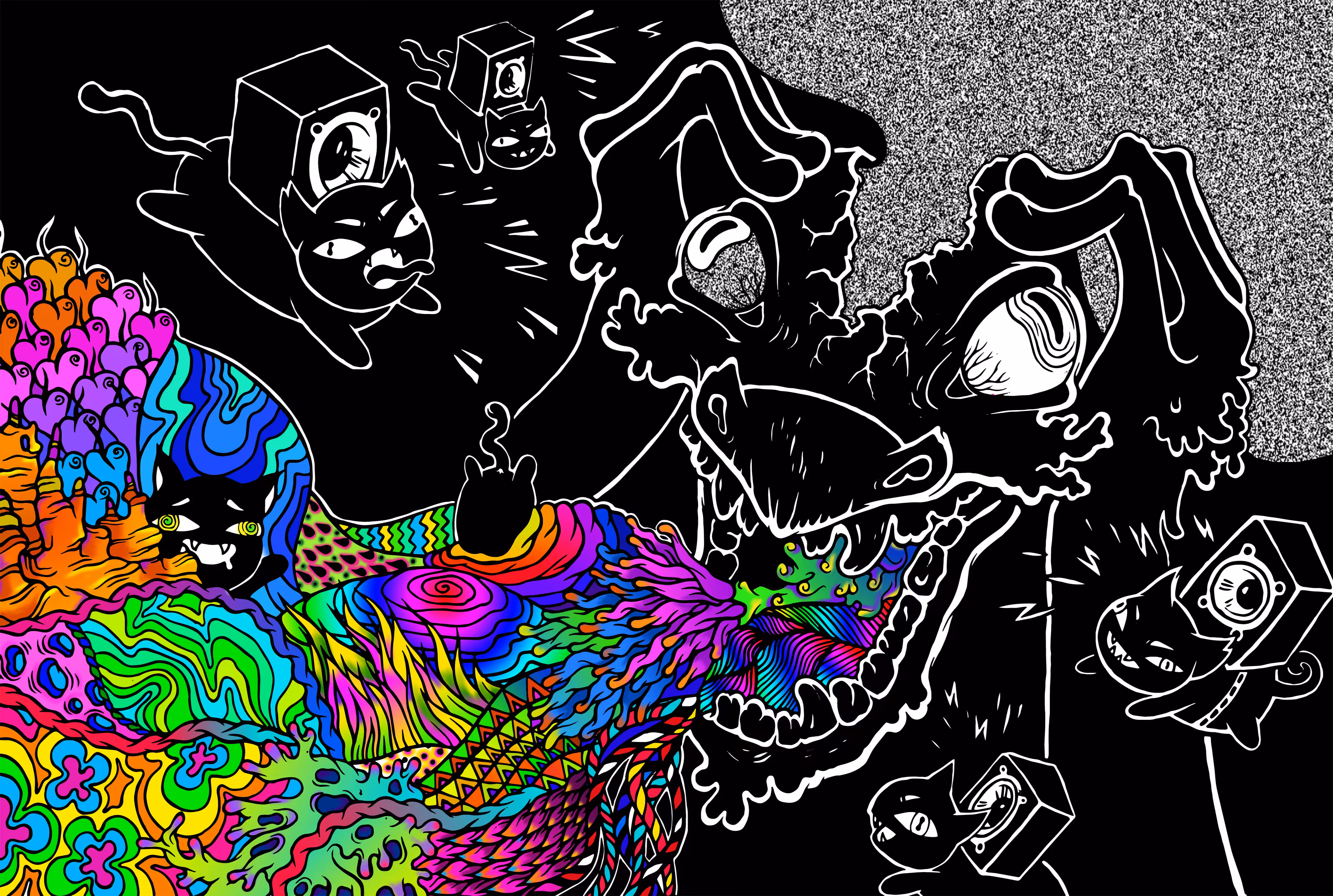 Soundcats vs White Noise dragon!
