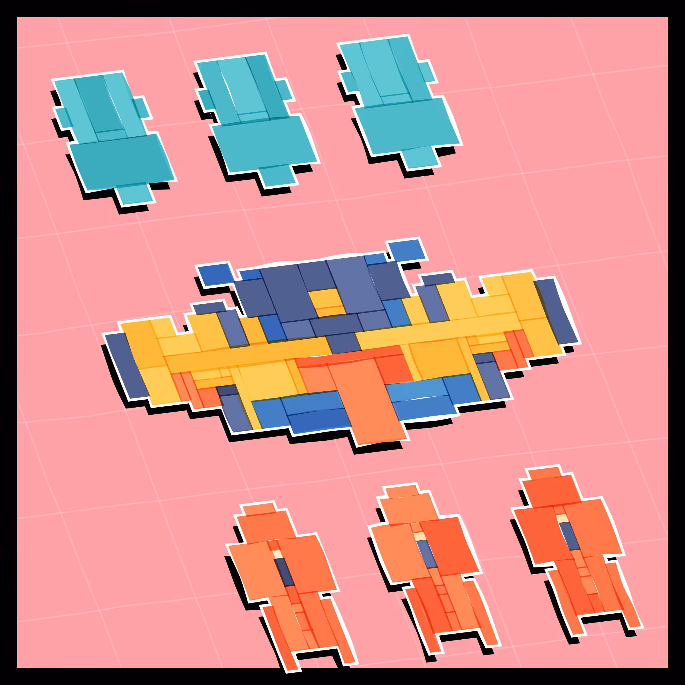Paper Armada #1234