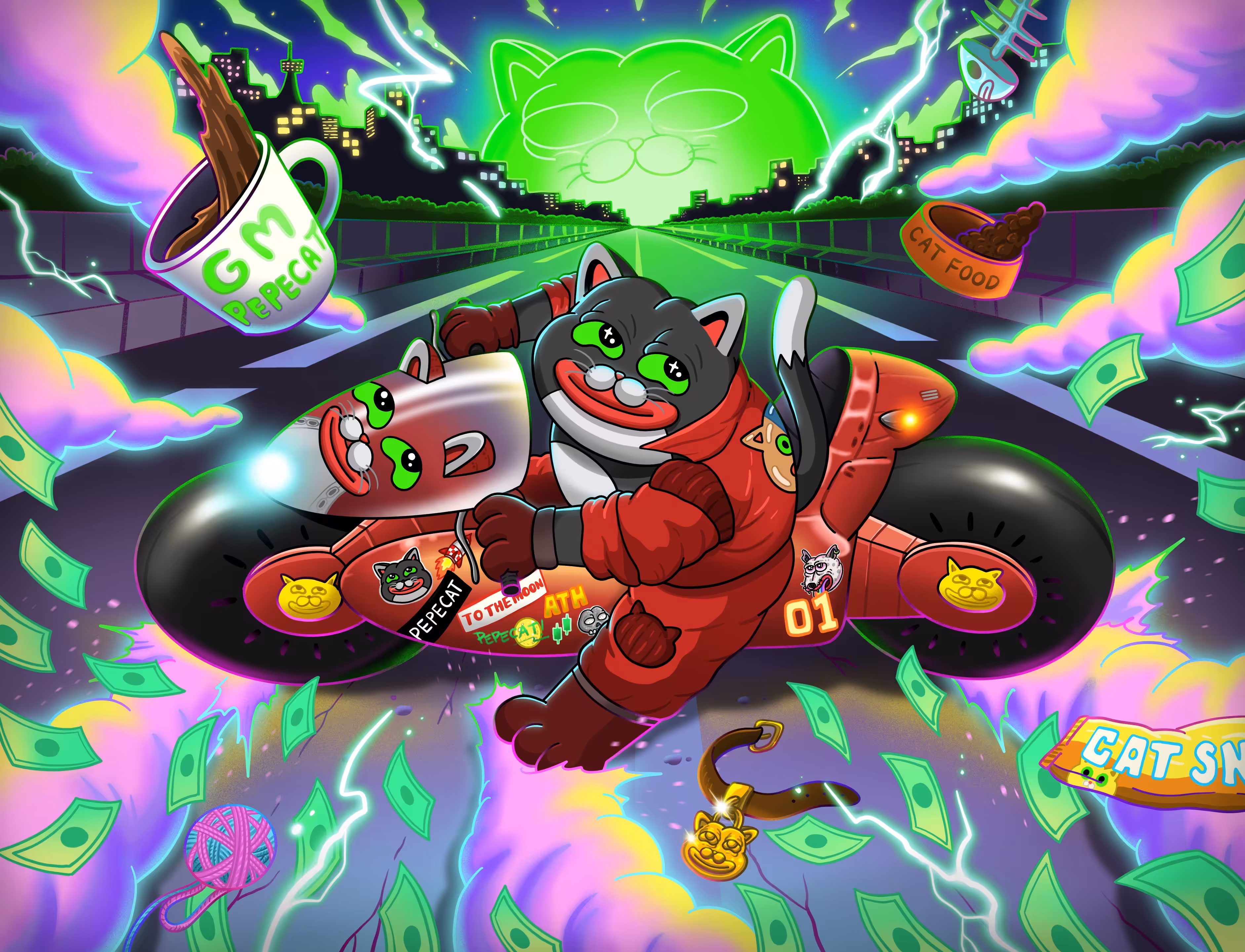 Unstoppable PEPECAT!