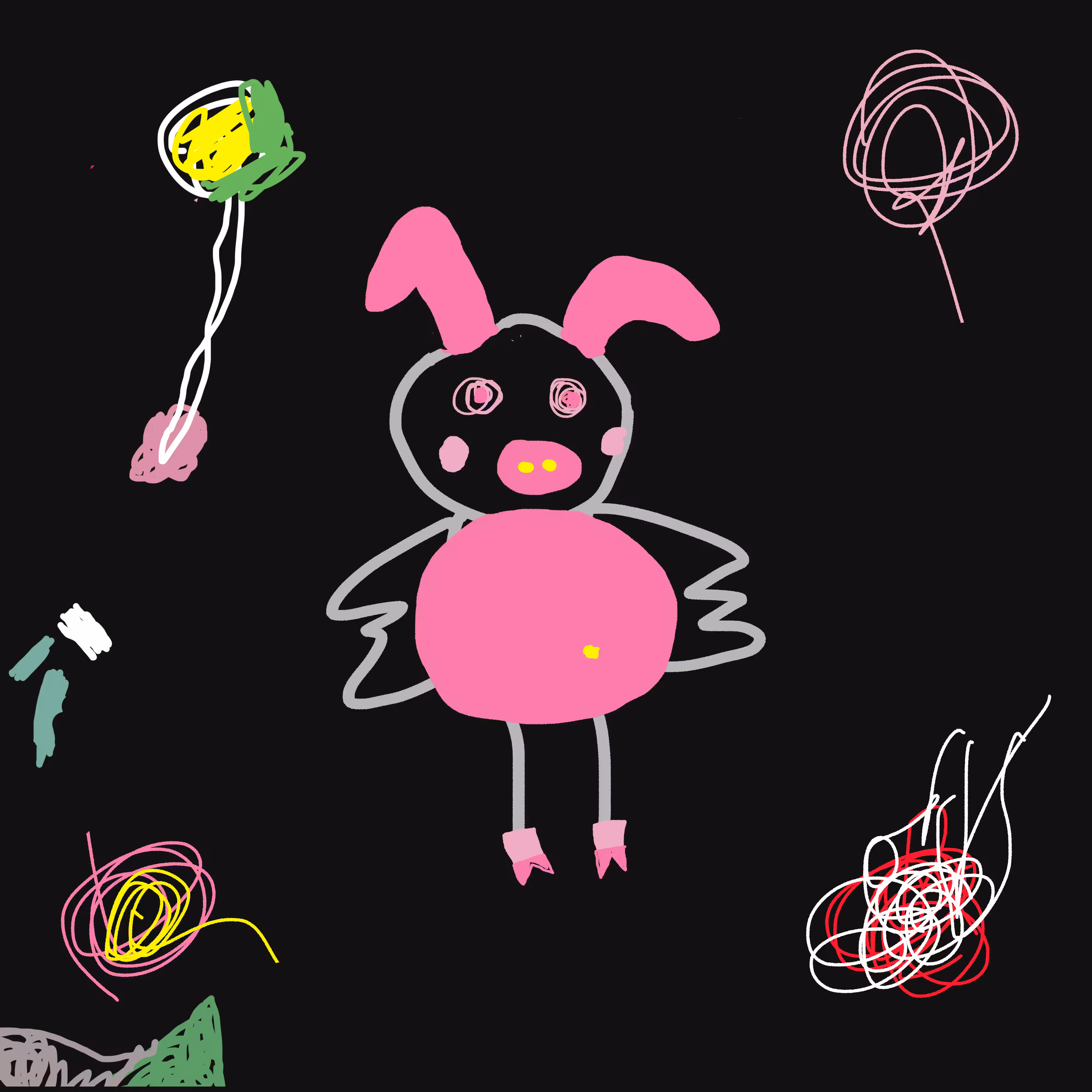 Rainbow Rabbit #39