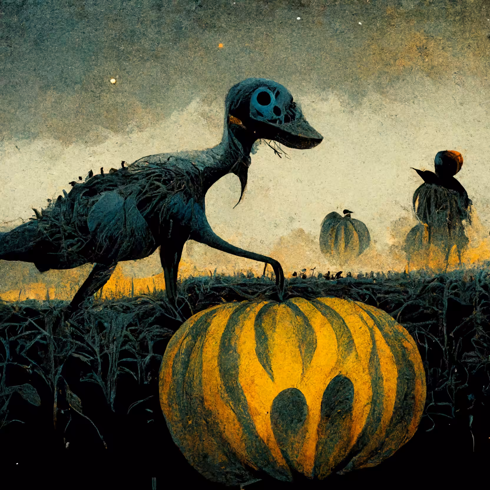 Halloween Dinosaur #1