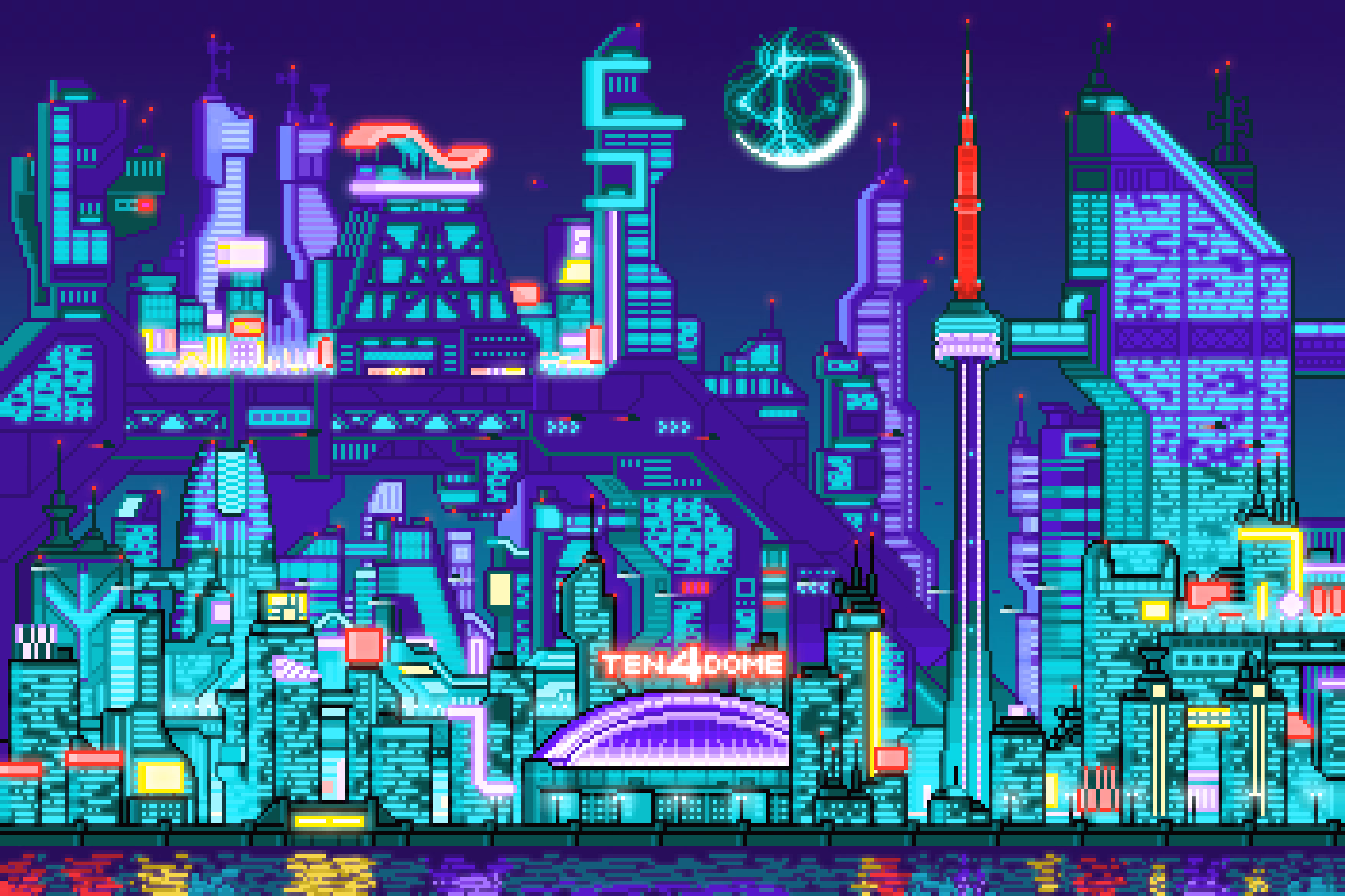 NEODOT CITY SKYLINE