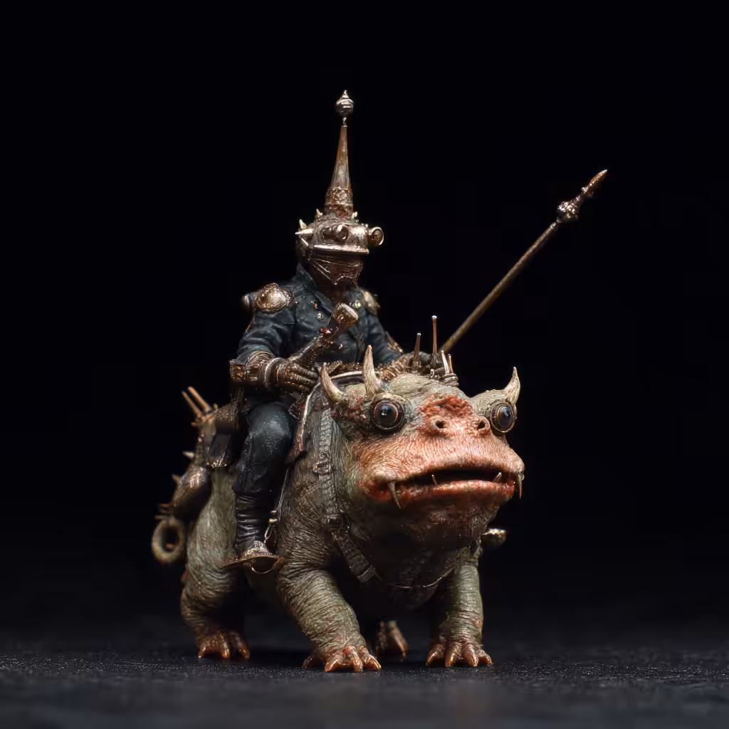Fiendish Toad Rider / Mini Beasts