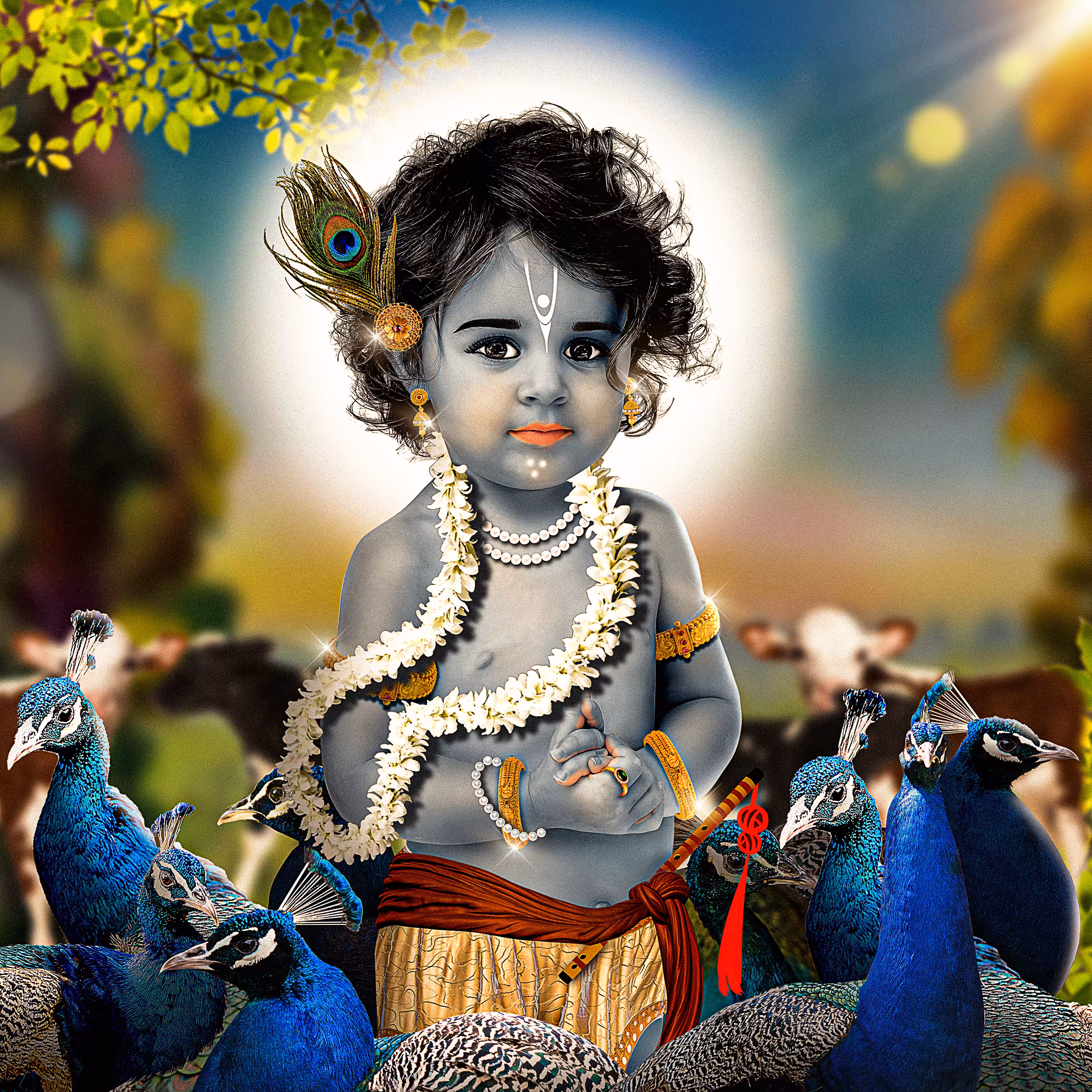Cute Lord Krishna