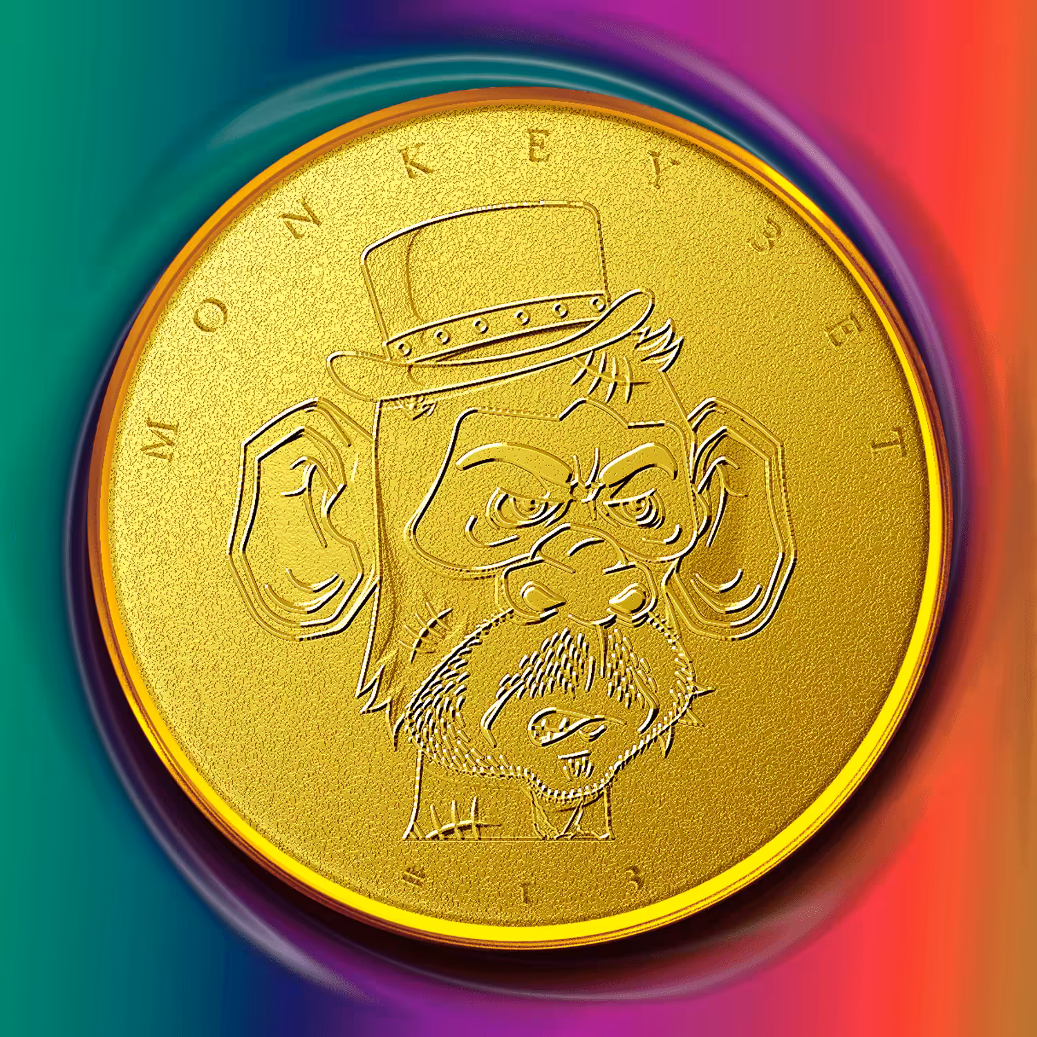 MonkeyBet Gold Coin #13