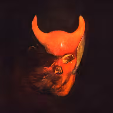 Demon Headz 001 (painted)