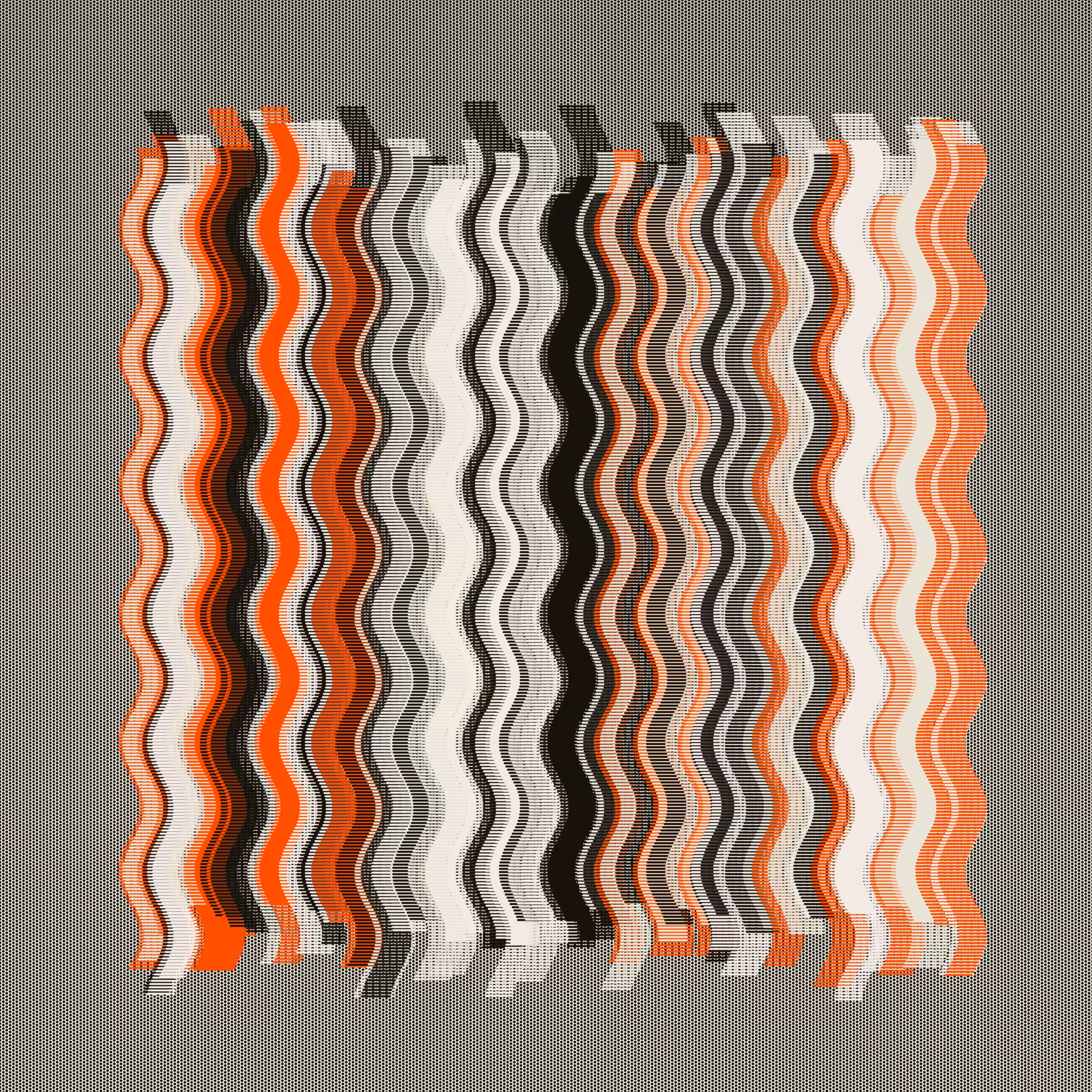 Ben-Day Wave Lines No. 5