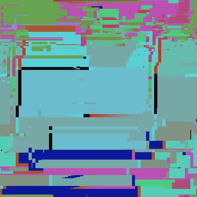 Cascade automata, pixel nature #18