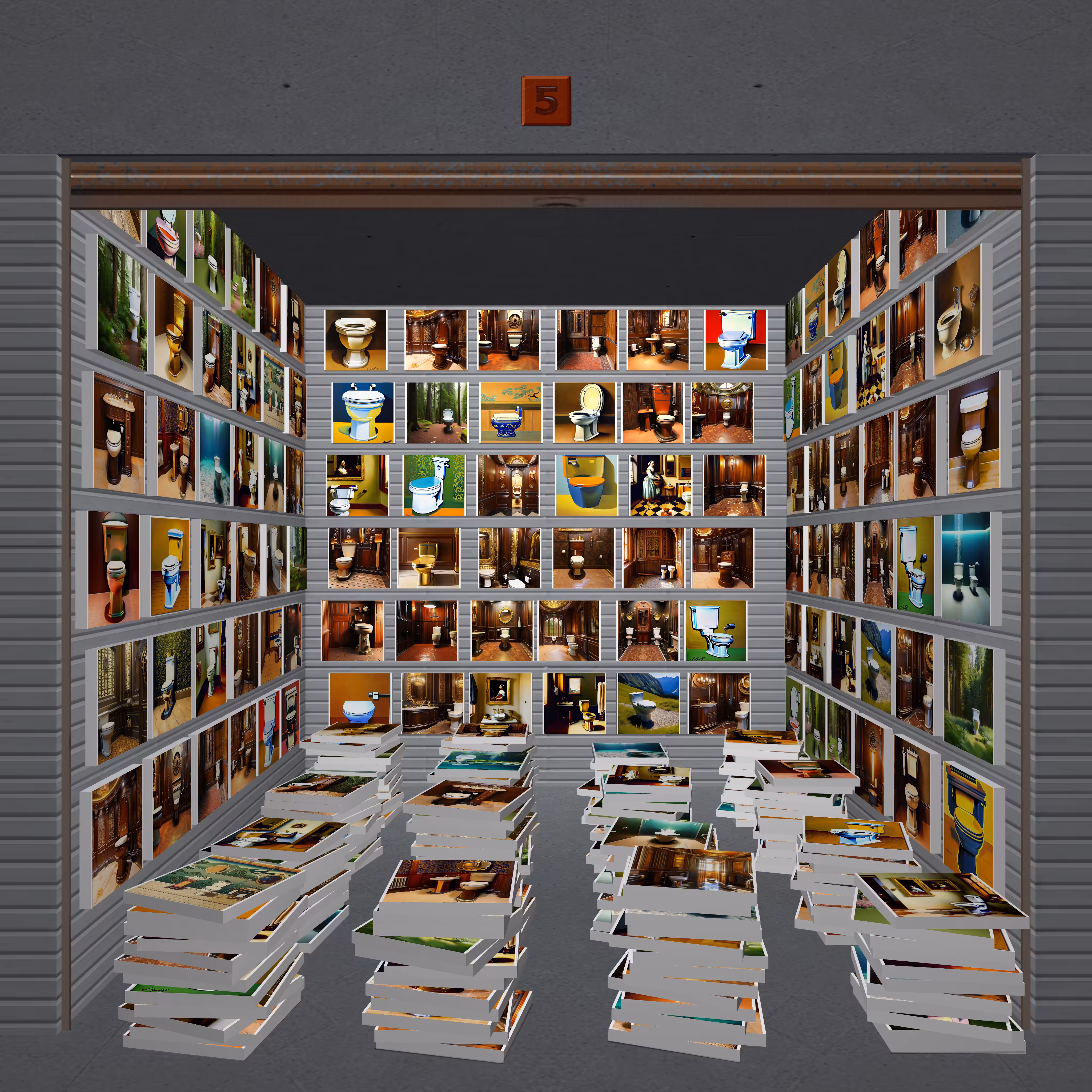AI Art Storage Unit #5