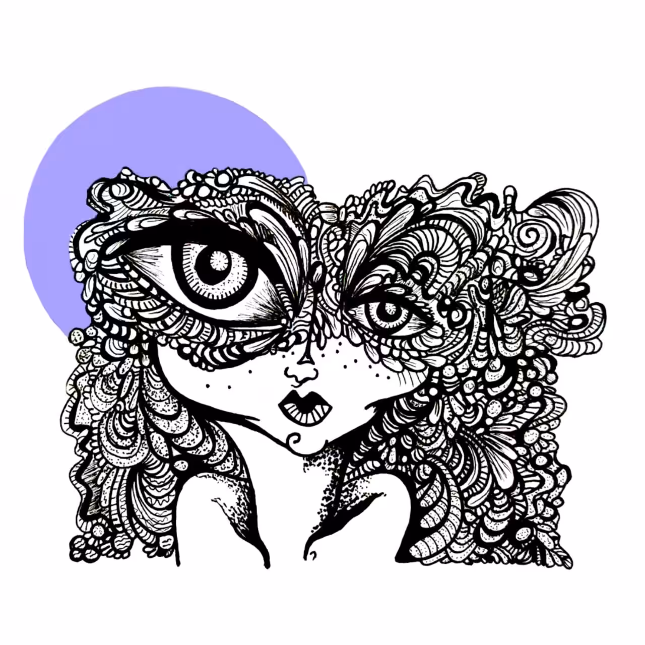 Orchid girl