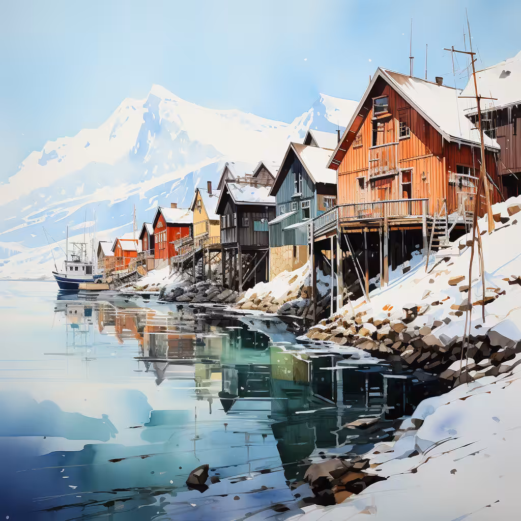 White Villages: White Village #42