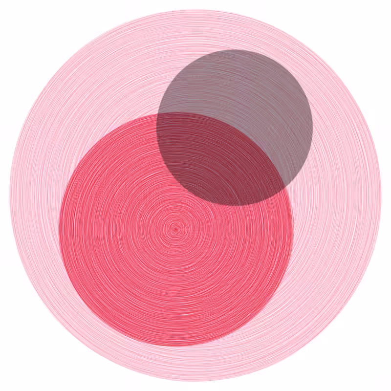 Brushed Circles #109