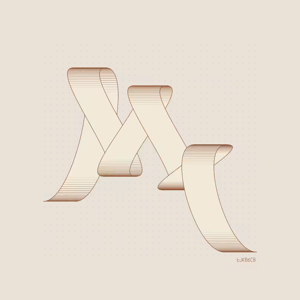 _ribbon study_ #185