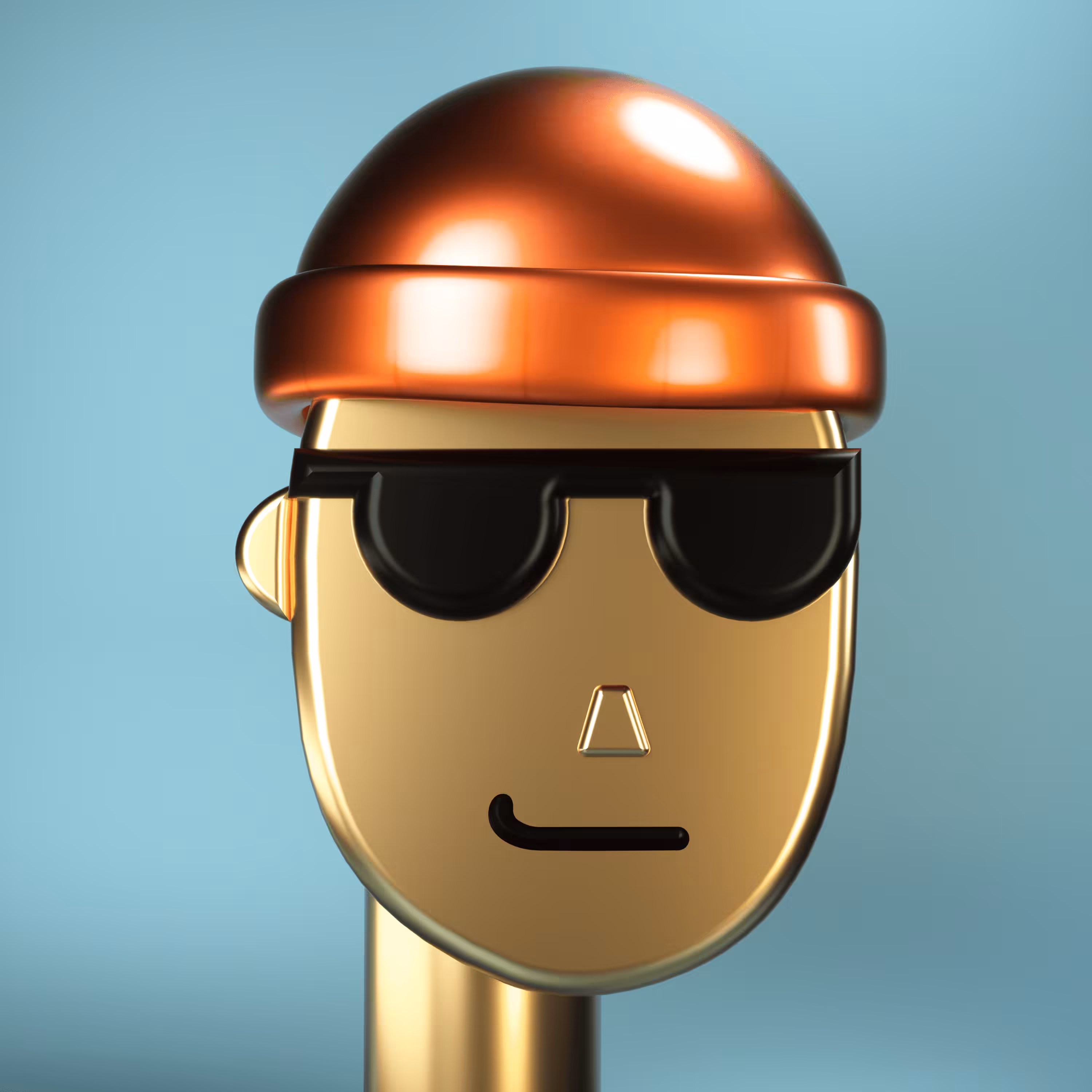 3D Chrome Punk #0347