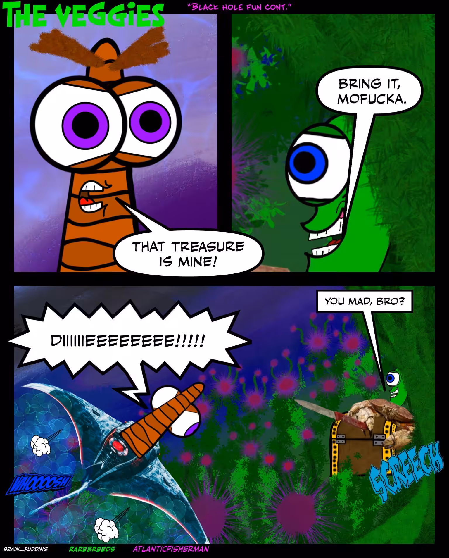 The Veggies "Black Hole Fun Cont."