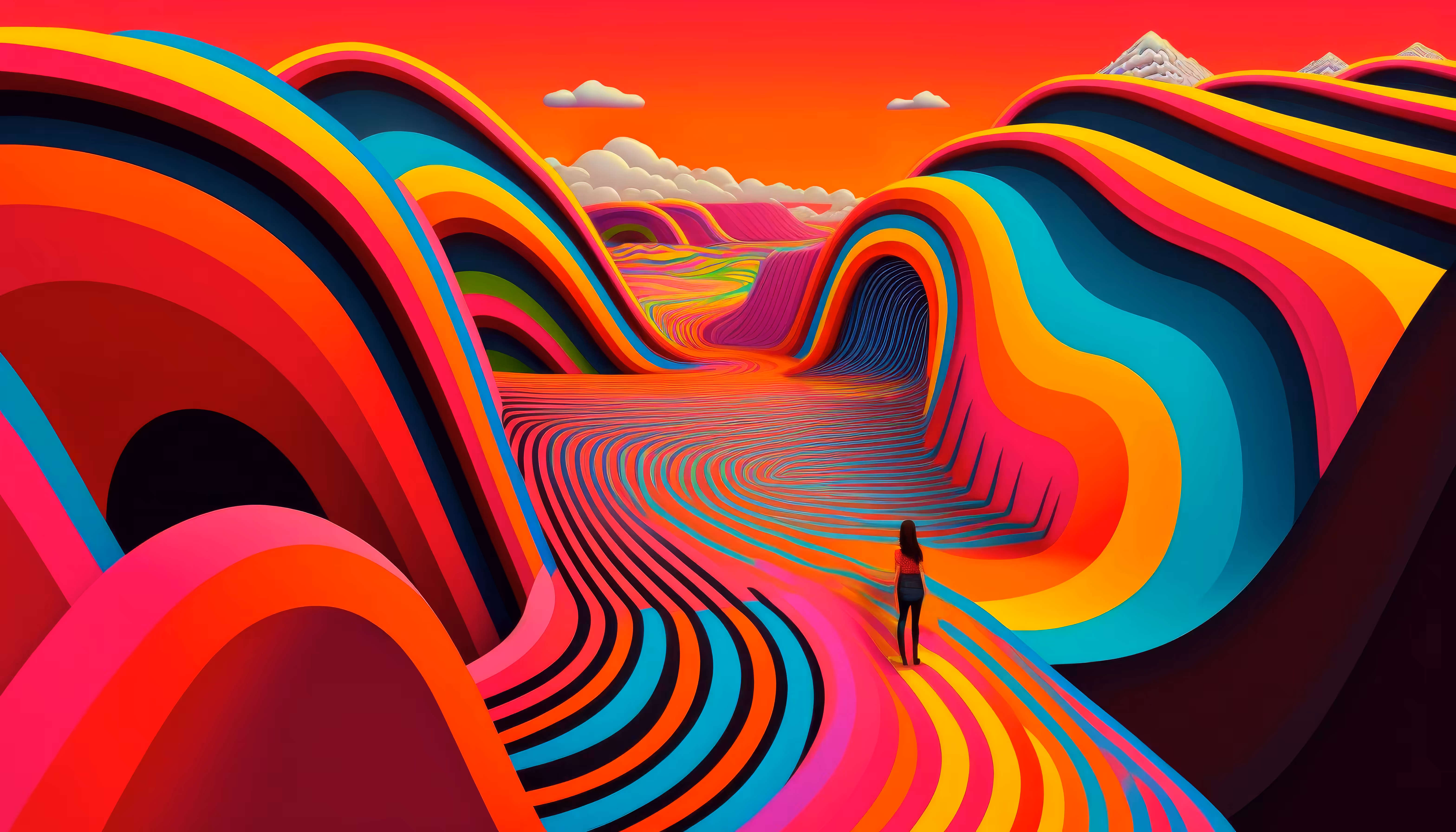Into The Vortex 15 // Walking On A Rainbow