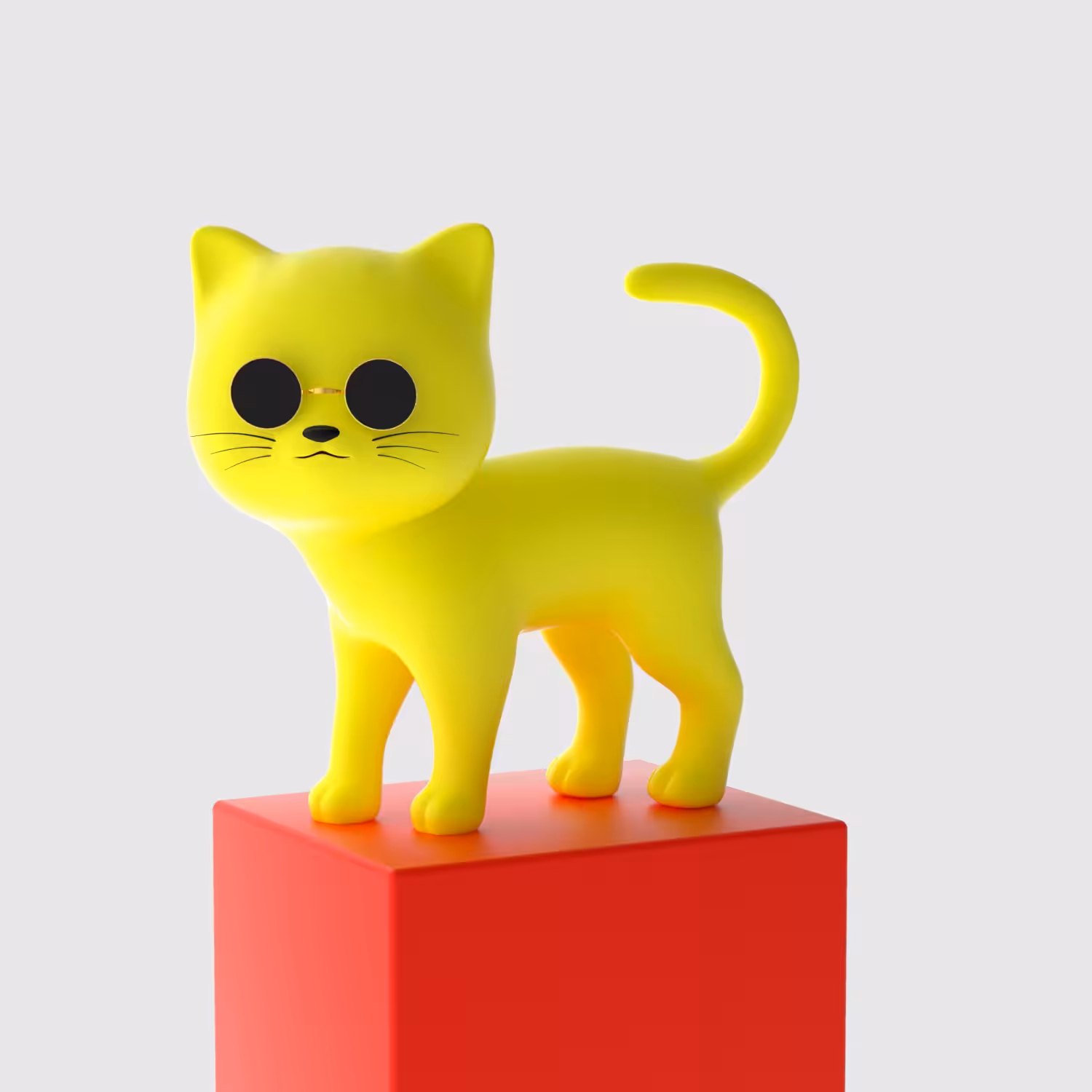 3D Meow Cat #64
