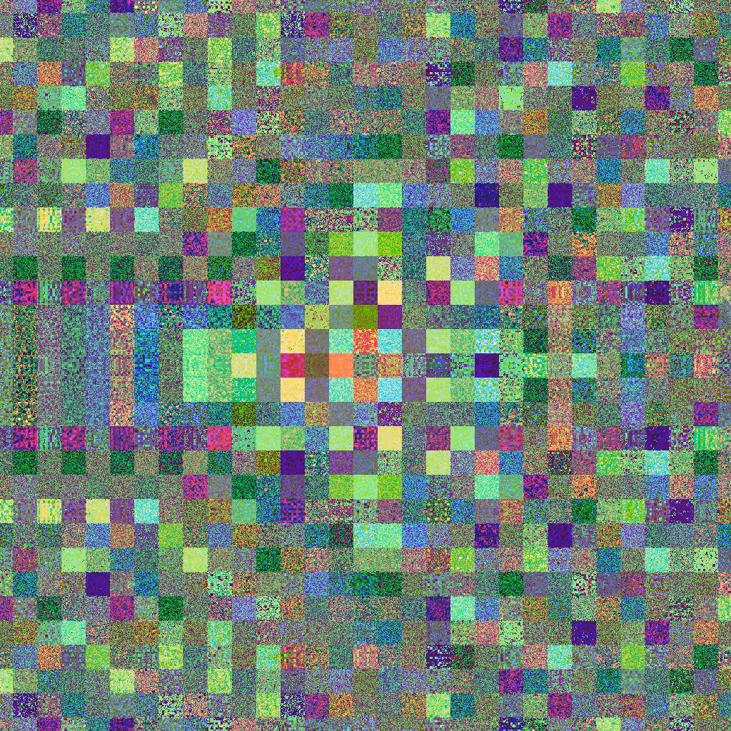 glitched quilt sq #4