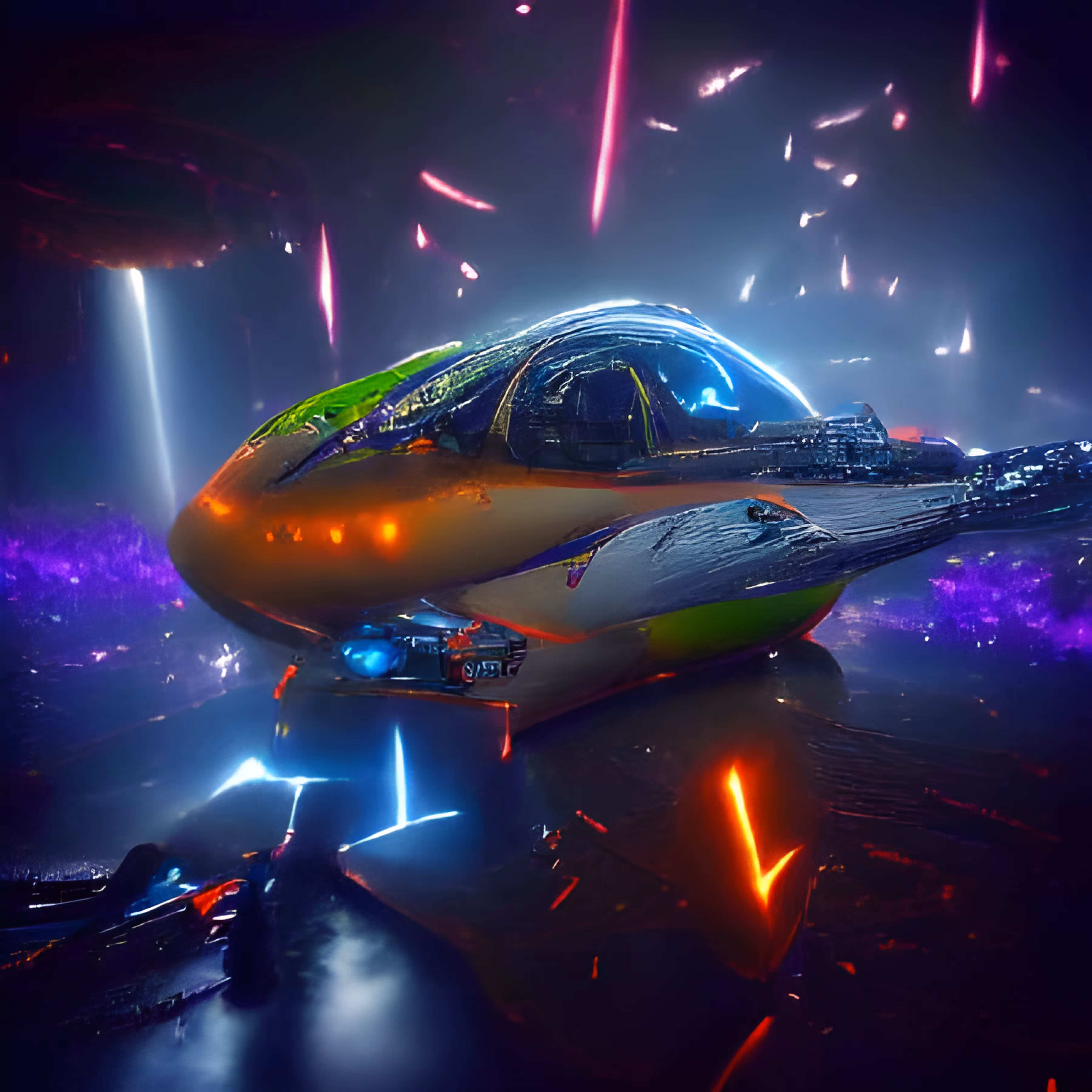 Fives one seater pod 
