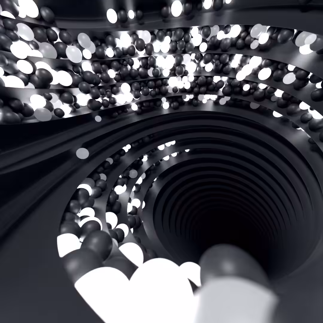 Down the well