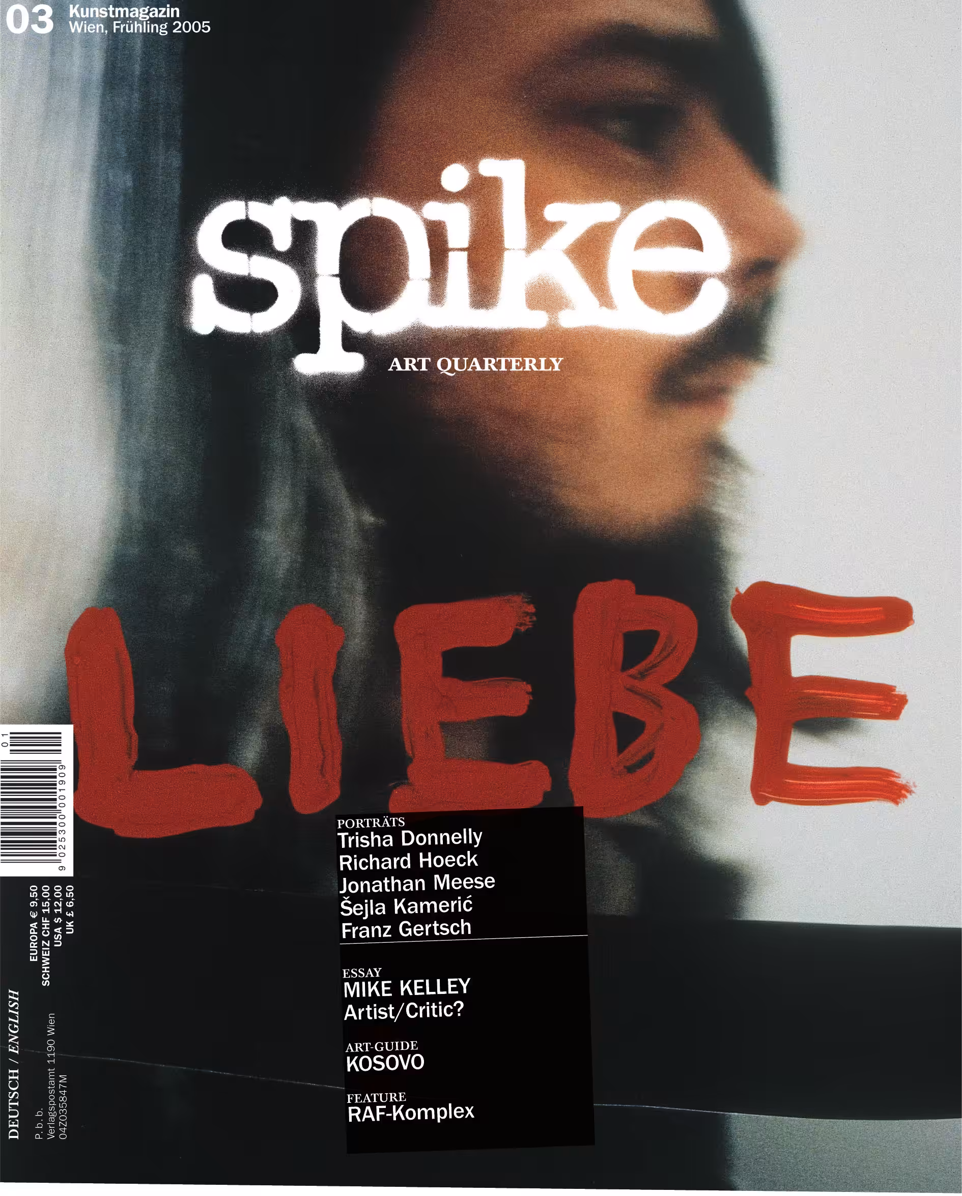 Spike Art Magazine Cover #03