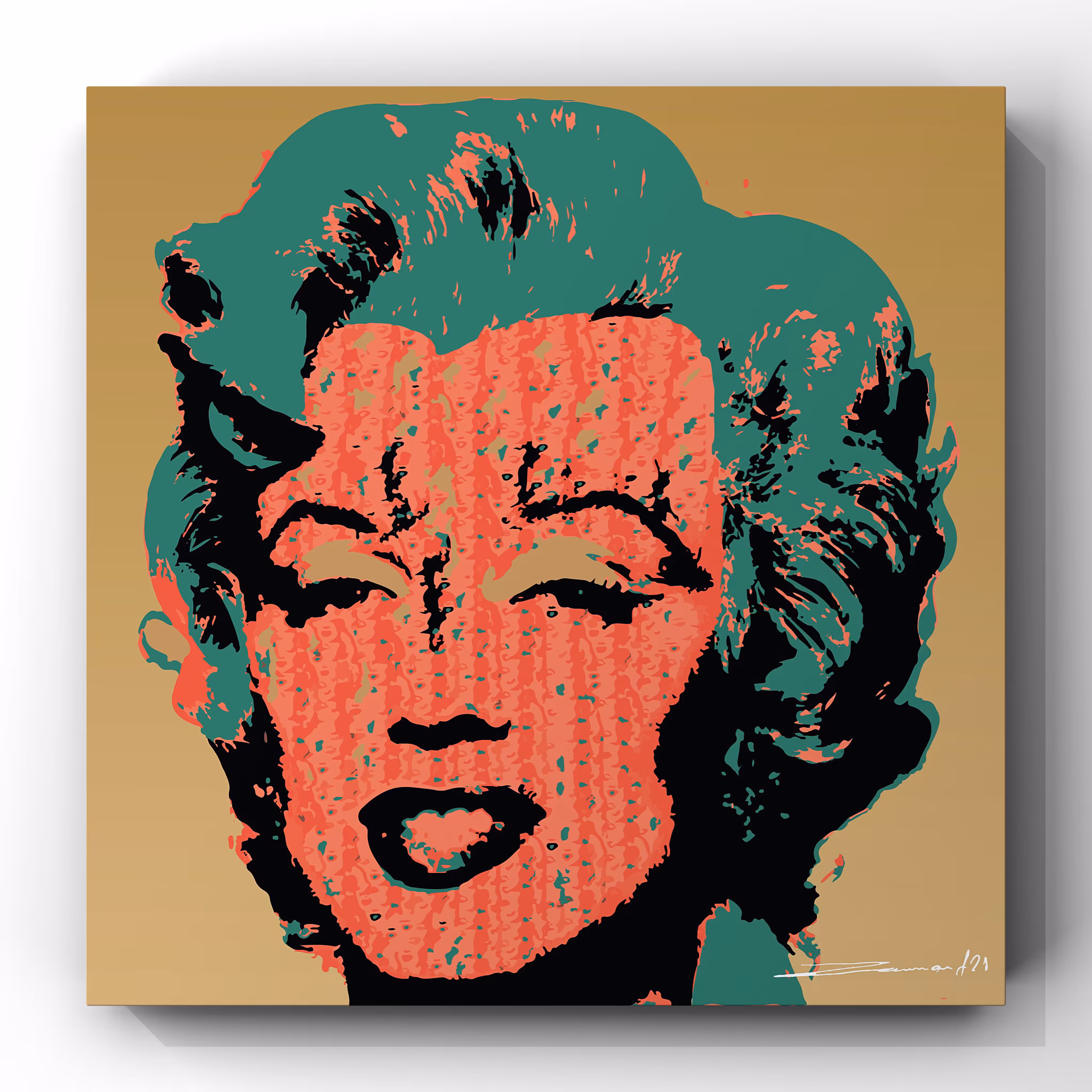 Marilyn Monroe #6 - Gold