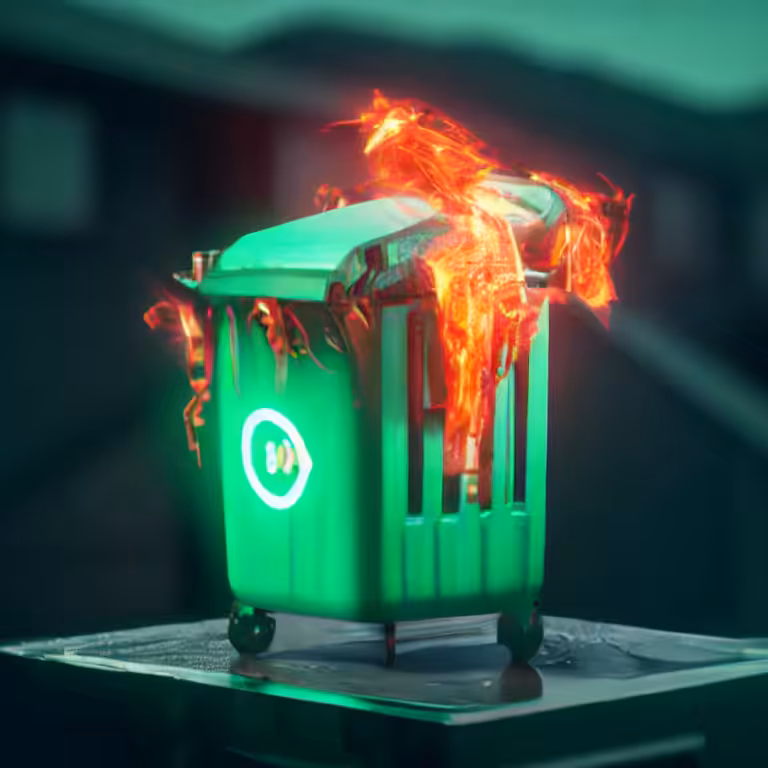 TrashRoyale #19 [Green Grill Toter]