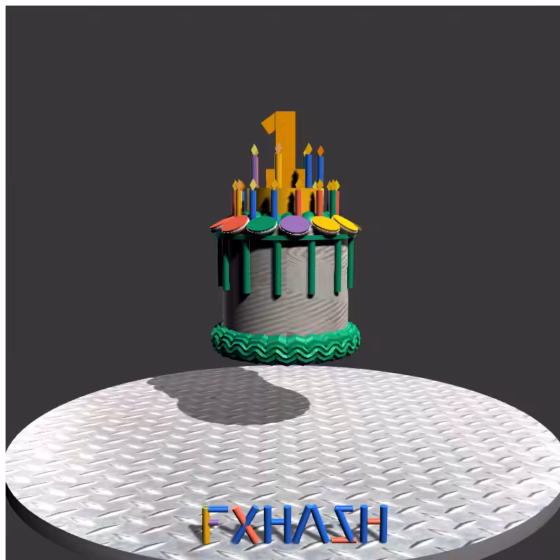 “Happy 1st Year Anniversary” #7