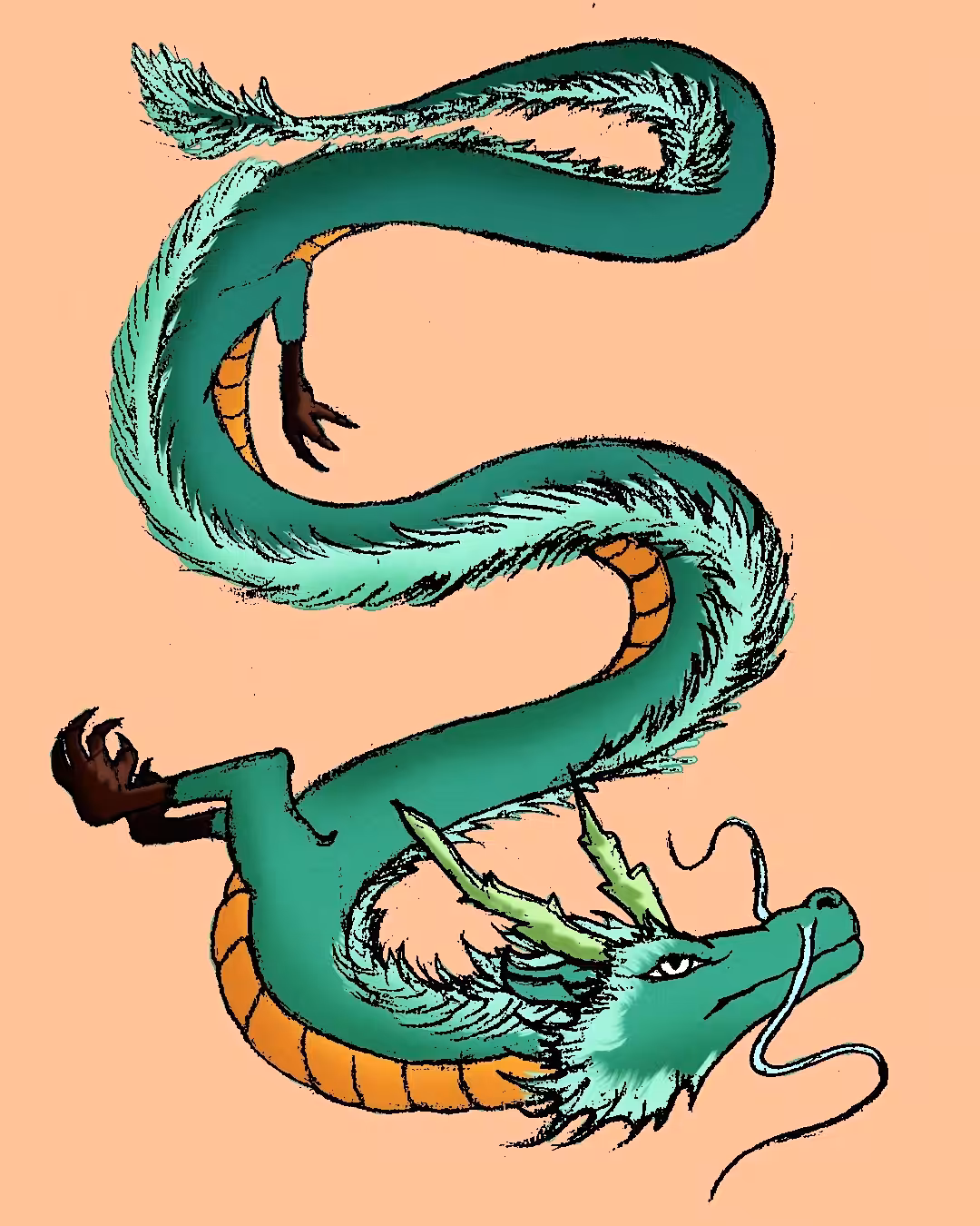 Art Of Abolfazl : Thunder Dragon