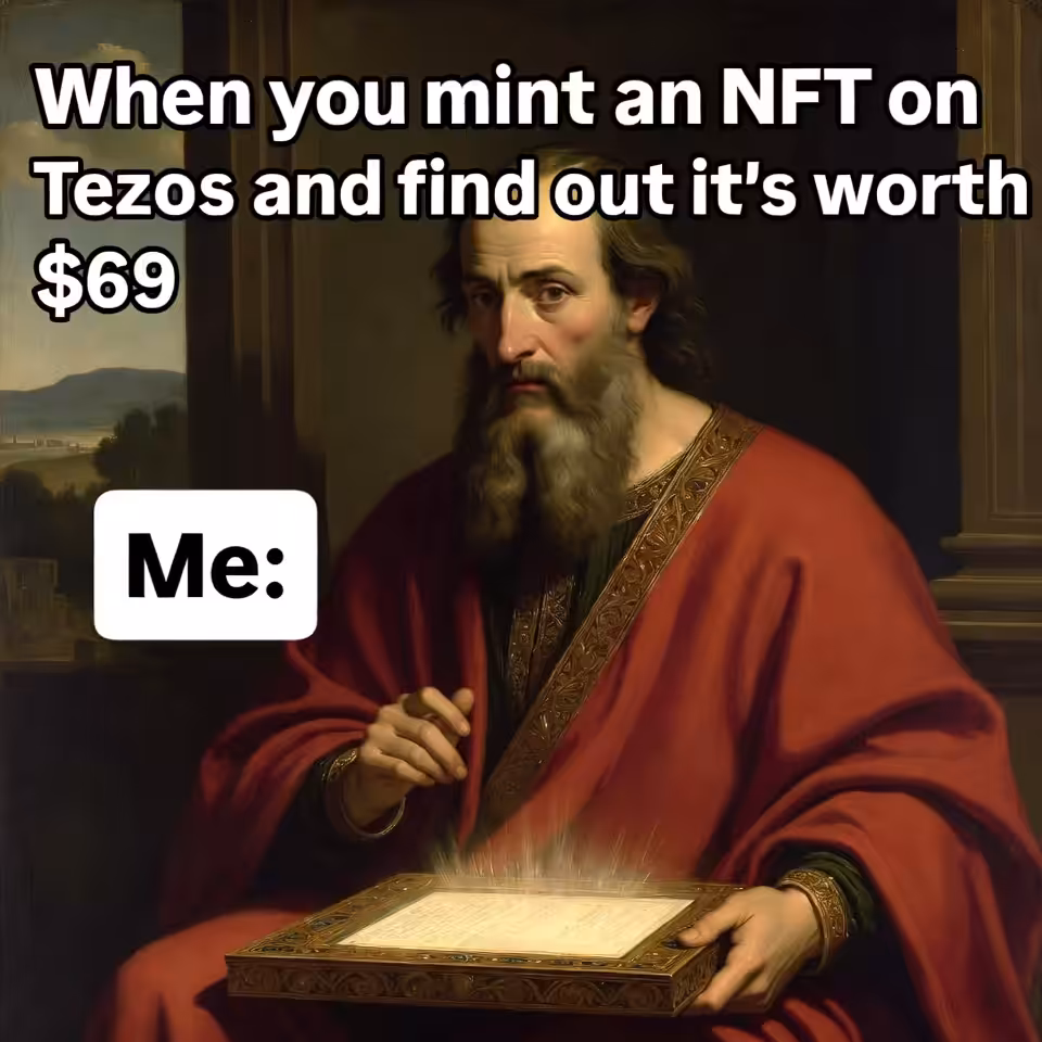 Groked Tez Meme #100