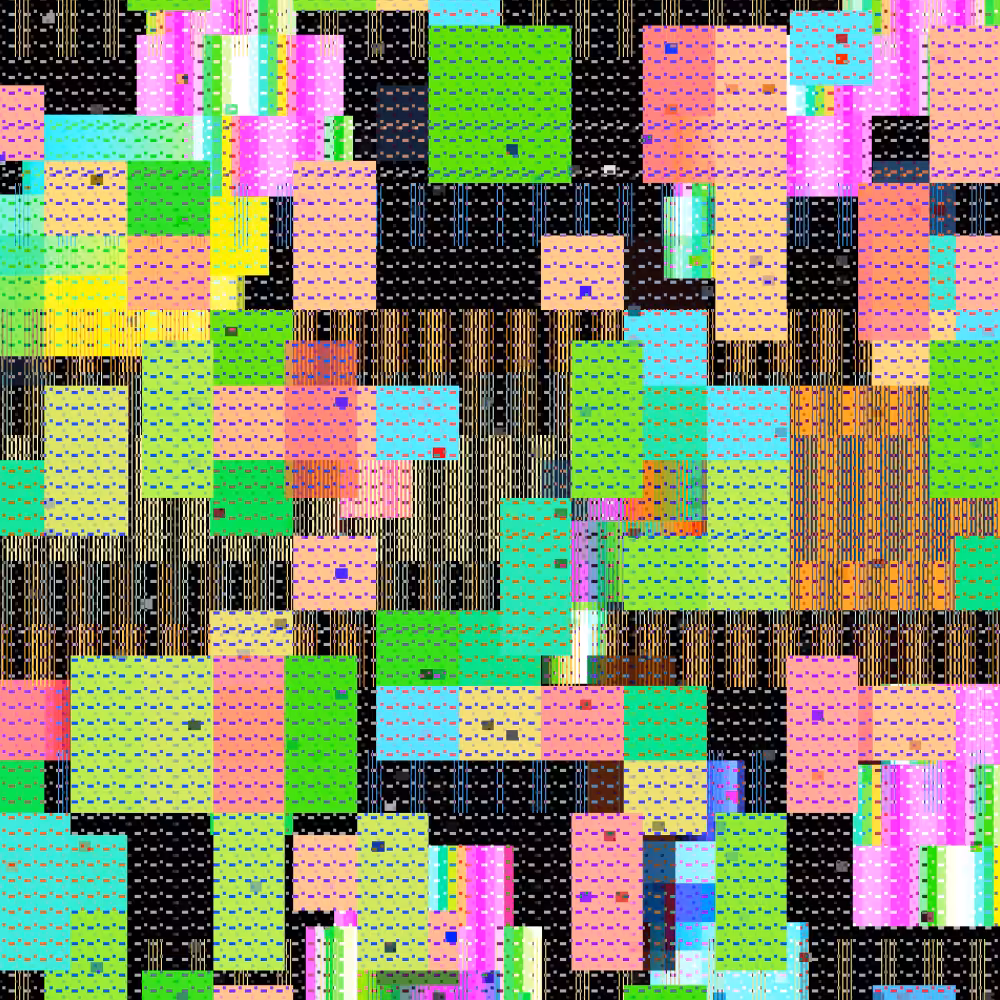 A Pixelated Dream Accumulations #43